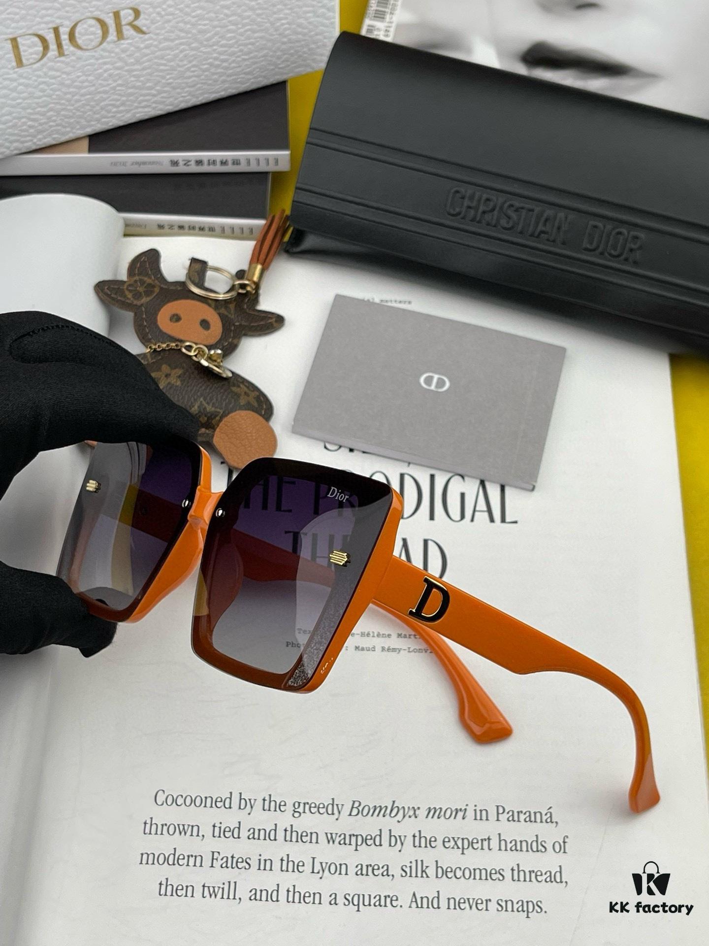 6931ff273a89a121ed54f21a 【DIOR】2024 Spring New Arrival Trendy Fashion Square Polarized Sunglasses High-Quality Comfortable Fit Influencer Style Women's HD Thickened Polarized Sunglasses 🕶️ High-Quality TR Frame Model: CD0351