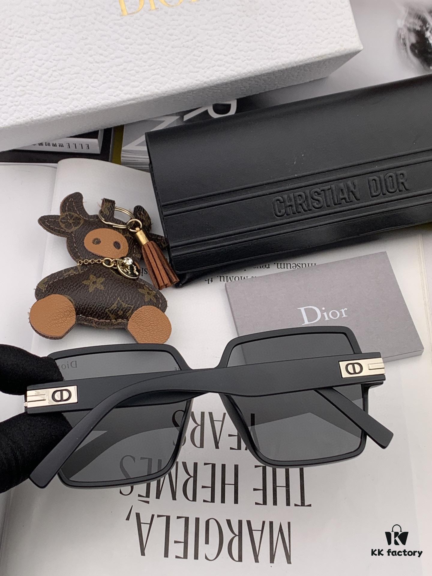 6931ff283a89a121ed54f224 DIOR 2024 Spring New Arrival Trendy Fashion Rectangular Polarized Sunglasses High-Quality Comfortable Wear Popular Influencer Style Women's HD Thickened Polarized Sunglasses 🕶️ High-Quality TR Frame Model: CD4780