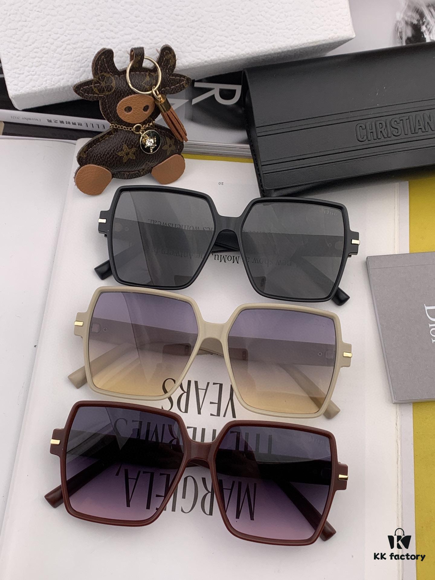 6931ff283a89a121ed54f225 DIOR 2024 Spring New Arrival Trendy Fashion Rectangular Polarized Sunglasses High-Quality Comfortable Wear Popular Influencer Style Women's HD Thickened Polarized Sunglasses 🕶️ High-Quality TR Frame Model: CD4780