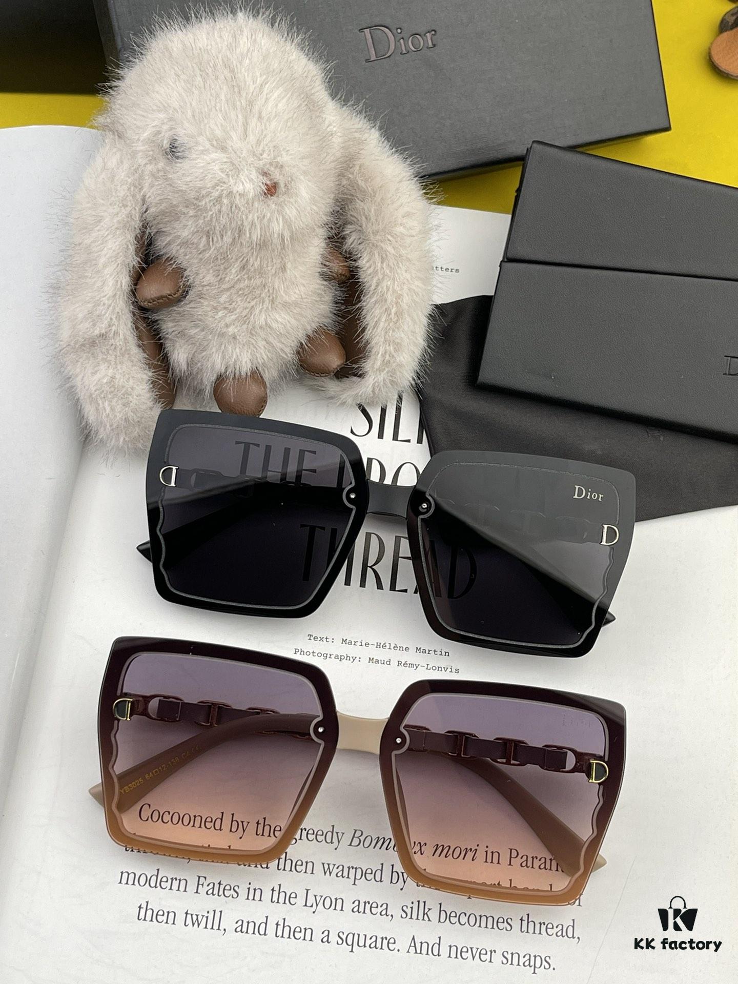 6931ff293a89a121ed54f237 DIOR 2024 Spring New Arrival Original Shipment Viral Luxury Square Sunglasses Classic One-Piece Frame UV Protection High-Quality Authentic Design Model CD5302