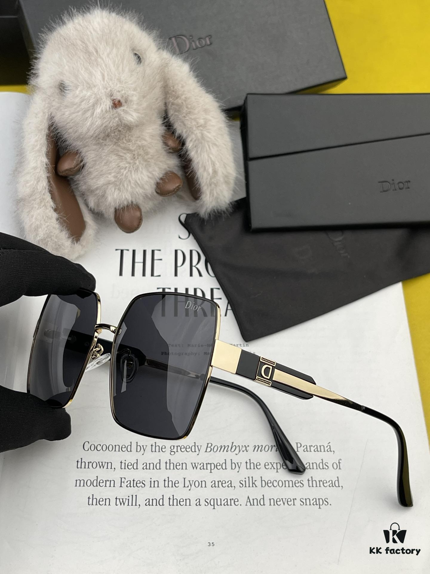 6931ff2a3a89a121ed54f23e 【DIOR】2024 Spring New Arrival Trendy Fashion Square Polarized Sunglasses High Quality Comfortable Wear Influencer Favorite Model: D1825