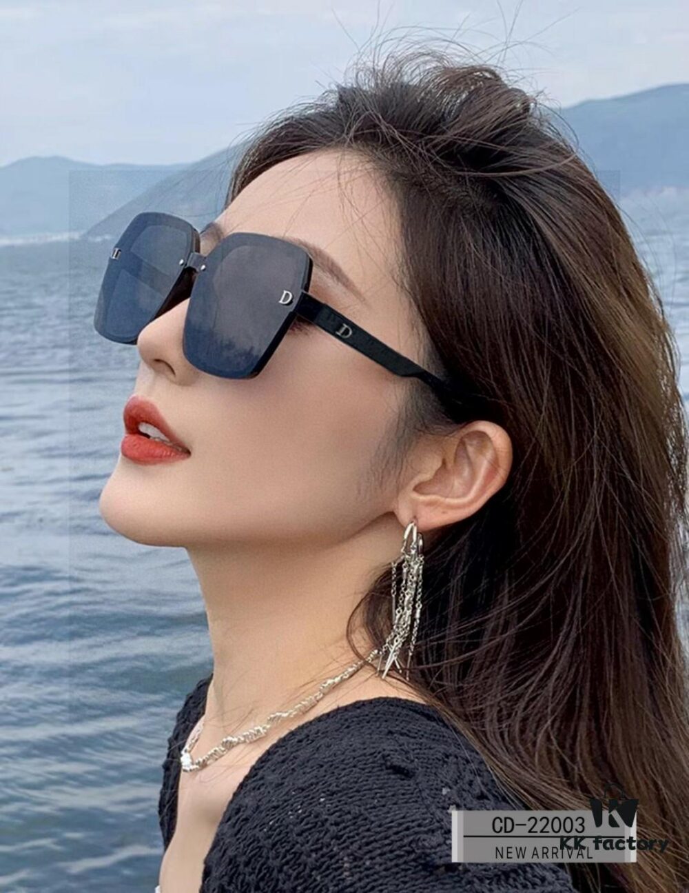 DIOR France | TR90 Lightweight Frame with Polarized Lenses by Polaroid, Stylish Sunglasses for Everyday and Travel Use