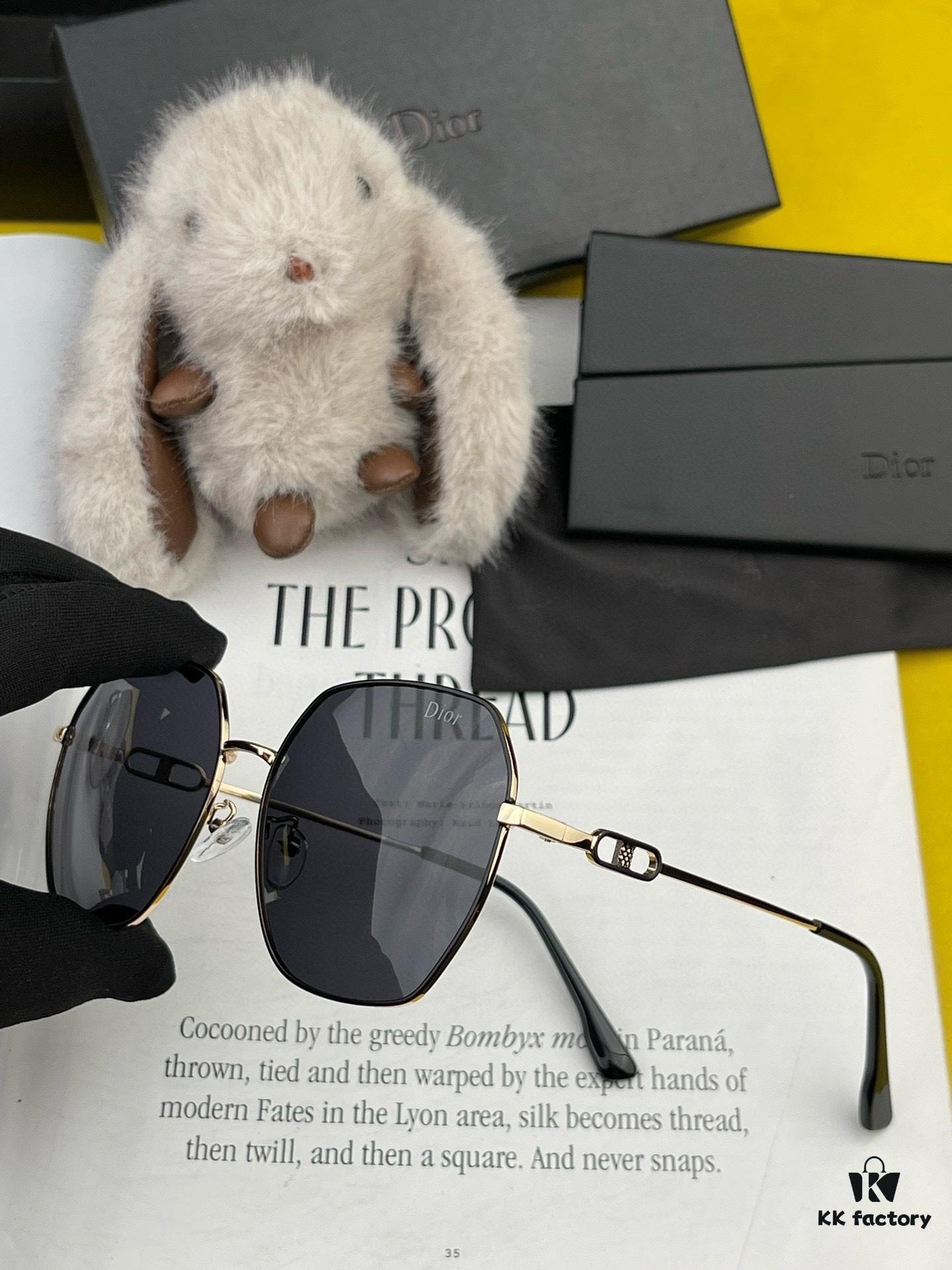 6931ff2e3a89a121ed54f273 DIOR 2024 Official New Arrival Large-Frame Polarized Sunglasses, Popular Among Celebrities, Poloroid High-Definition Thickened Sunglasses Model: CD0823