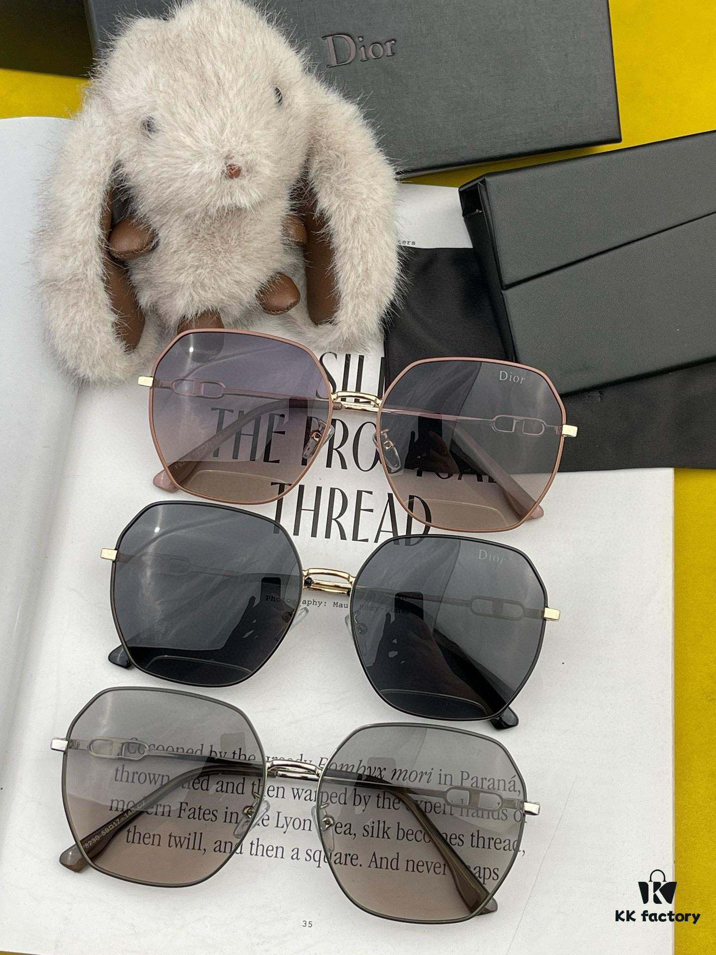 6931ff2e3a89a121ed54f275 DIOR 2024 Official New Arrival Large-Frame Polarized Sunglasses, Popular Among Celebrities, Poloroid High-Definition Thickened Sunglasses Model: CD0823