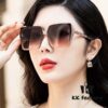 6931ff2e3a89a121ed54f280 DIOR 2024 Spring New Arrival Original Shipment Influencer Super Hit Blue Classic Luxury Worldwide Fashion Square Sunglasses Premium Quality Authentic High-End Logo Model: CD5302