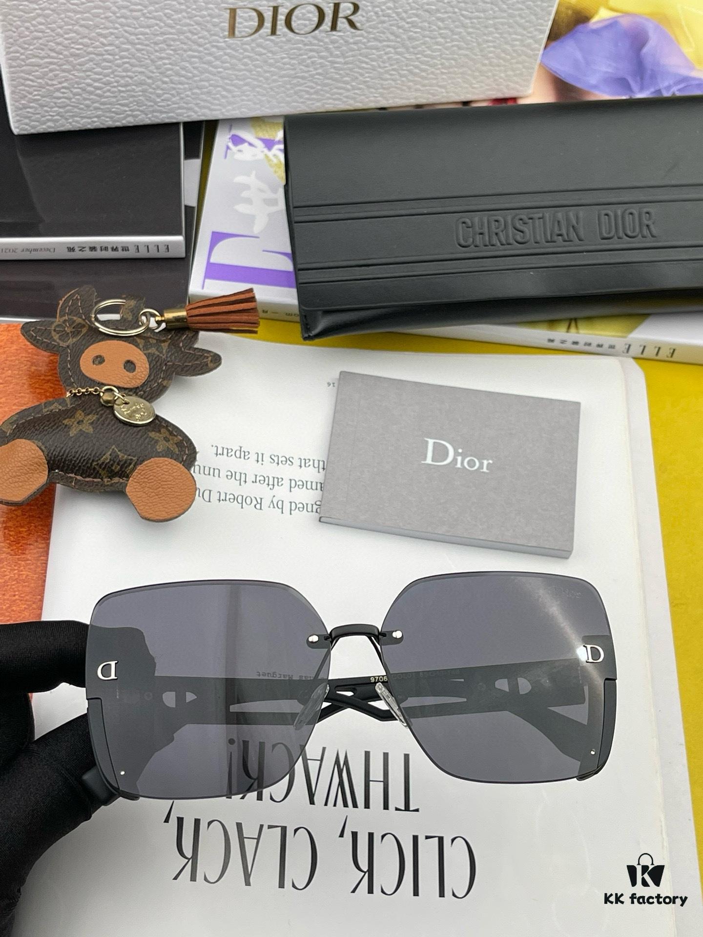 6931ff353a89a121ed54f2c1 DIOR 2024 Spring New Arrival Trendy Fashion Square Frame Sunglasses High-Quality Comfortable Wear Popular Influencer Style Women's HD Sunglasses 🕶️ High-Quality TR Frame Model: CD6970