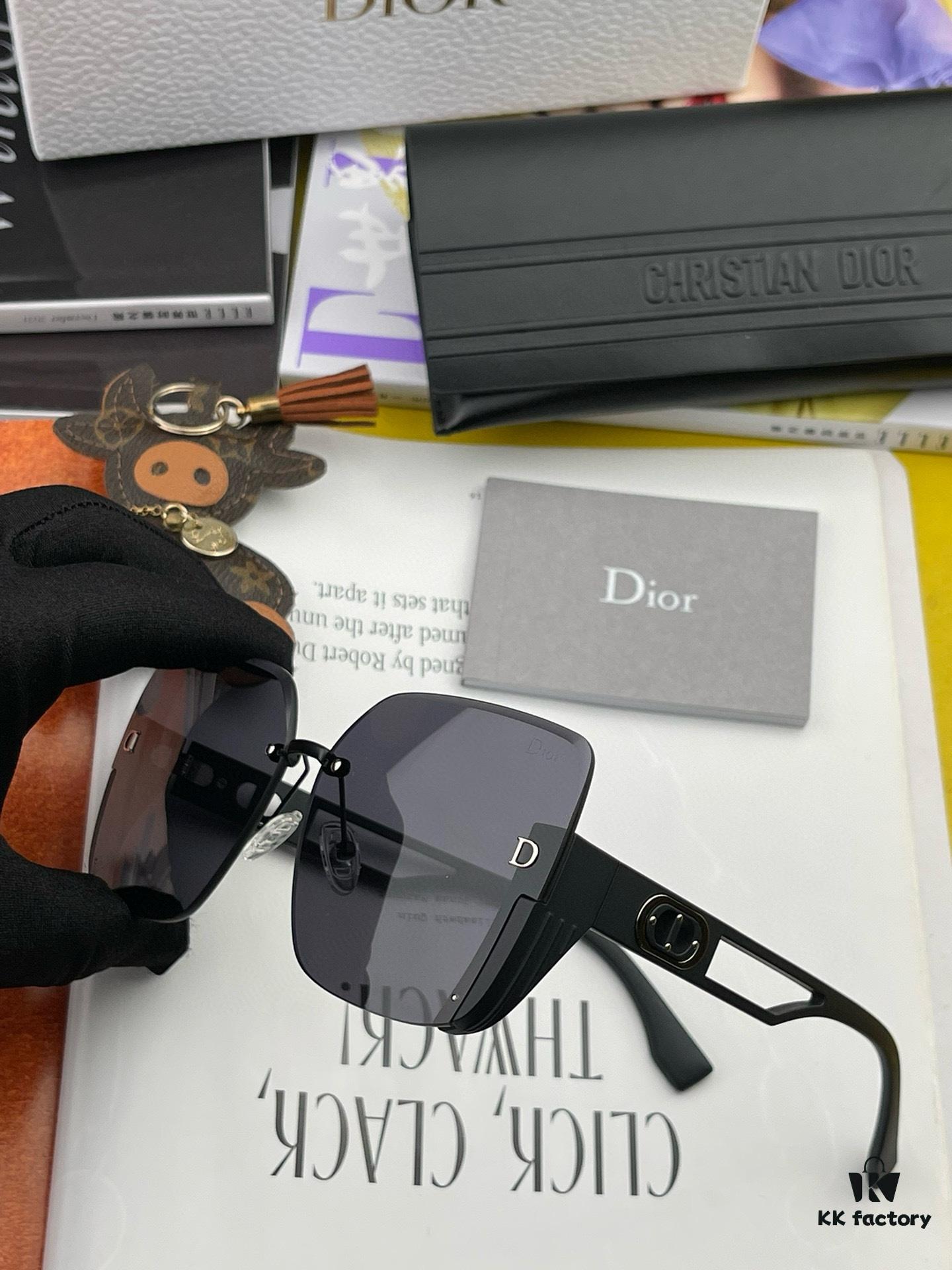 6931ff353a89a121ed54f2c4 DIOR 2024 Spring New Arrival Trendy Fashion Square Frame Sunglasses High-Quality Comfortable Wear Popular Influencer Style Women's HD Sunglasses 🕶️ High-Quality TR Frame Model: CD6970