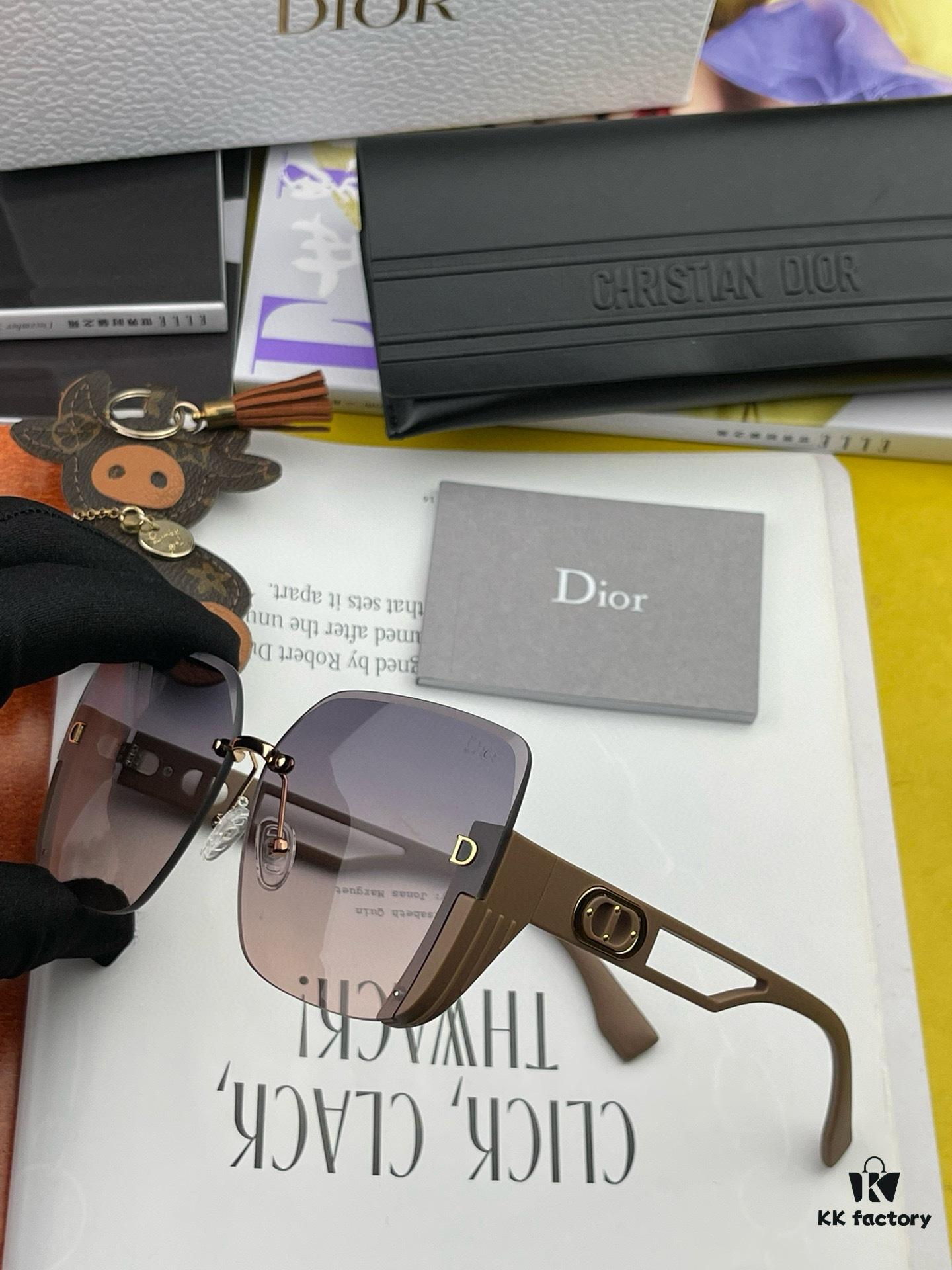 6931ff353a89a121ed54f2c5 DIOR 2024 Spring New Arrival Trendy Fashion Square Frame Sunglasses High-Quality Comfortable Wear Popular Influencer Style Women's HD Sunglasses 🕶️ High-Quality TR Frame Model: CD6970