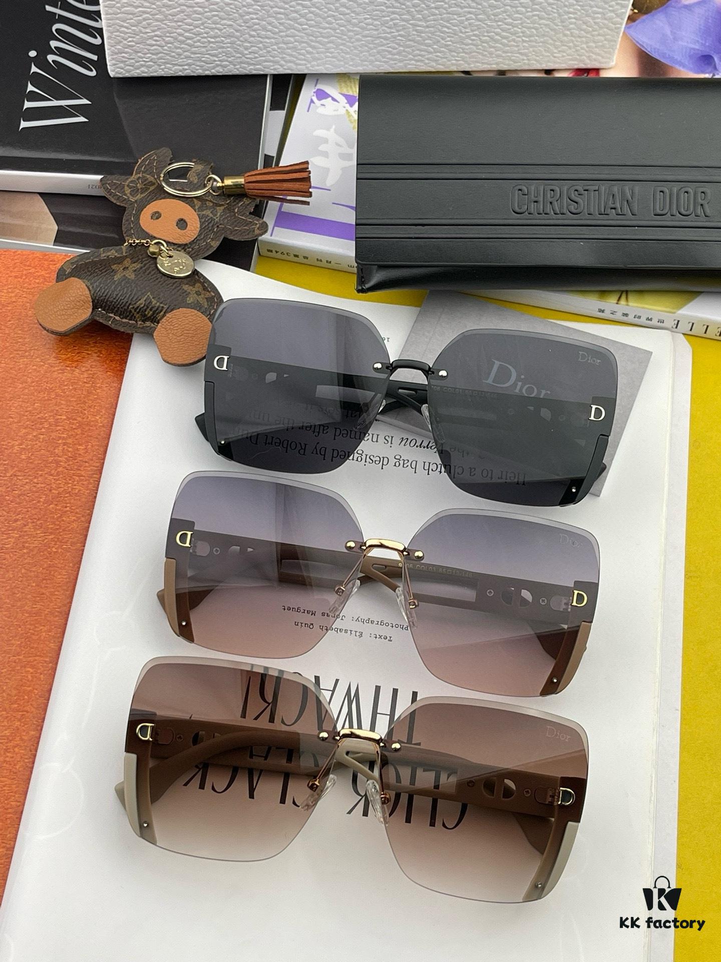 6931ff353a89a121ed54f2c6 DIOR 2024 Spring New Arrival Trendy Fashion Square Frame Sunglasses High-Quality Comfortable Wear Popular Influencer Style Women's HD Sunglasses 🕶️ High-Quality TR Frame Model: CD6970