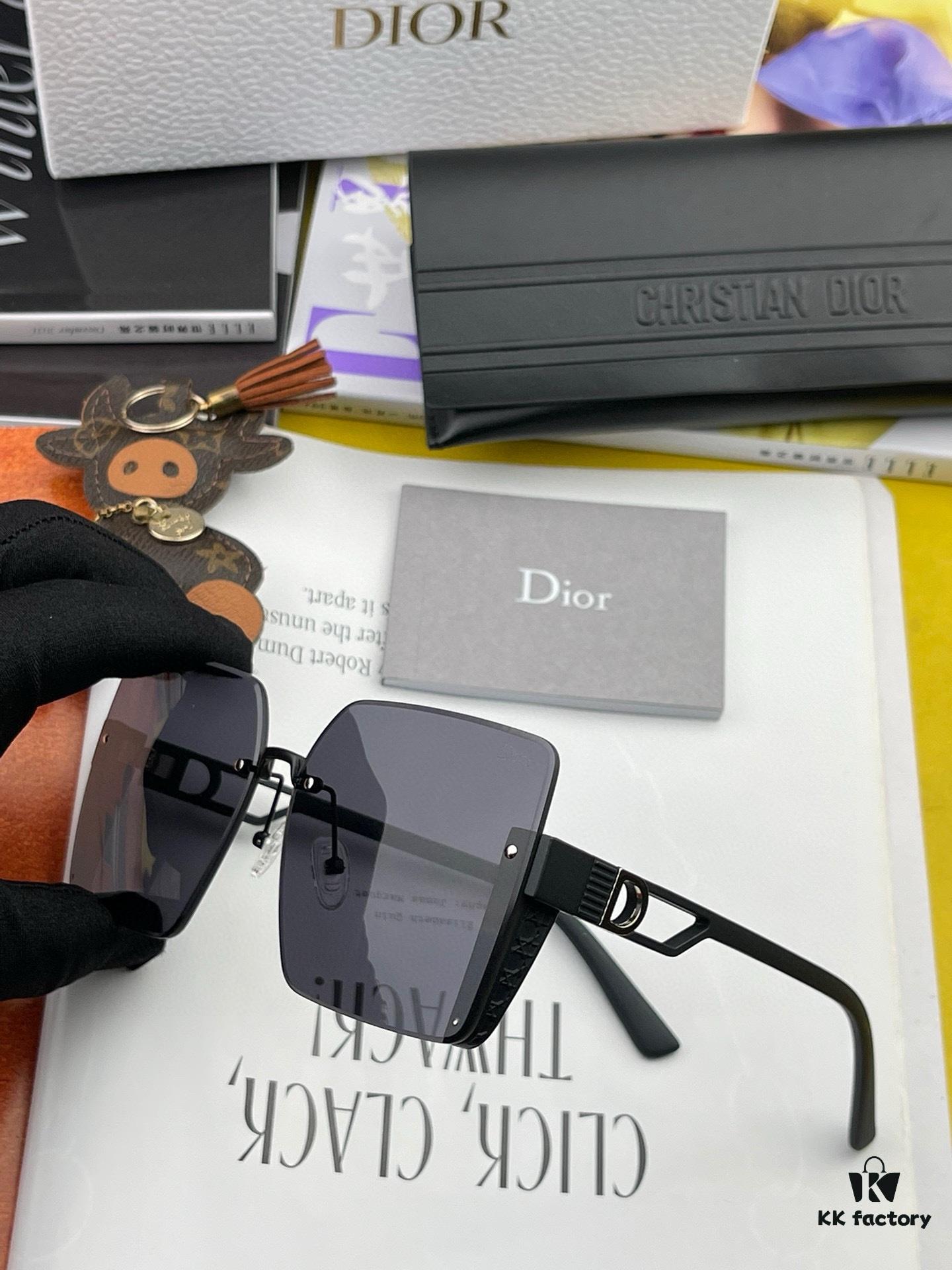 6931ff363a89a121ed54f2cd DIOR 2024 Spring New Arrival Trendy Fashion Square Frame Sunglasses High-Quality Comfortable Wear Influencer Style Women's HD Sunglasses 🕶️ High-Quality TR Frame Model: CD6971