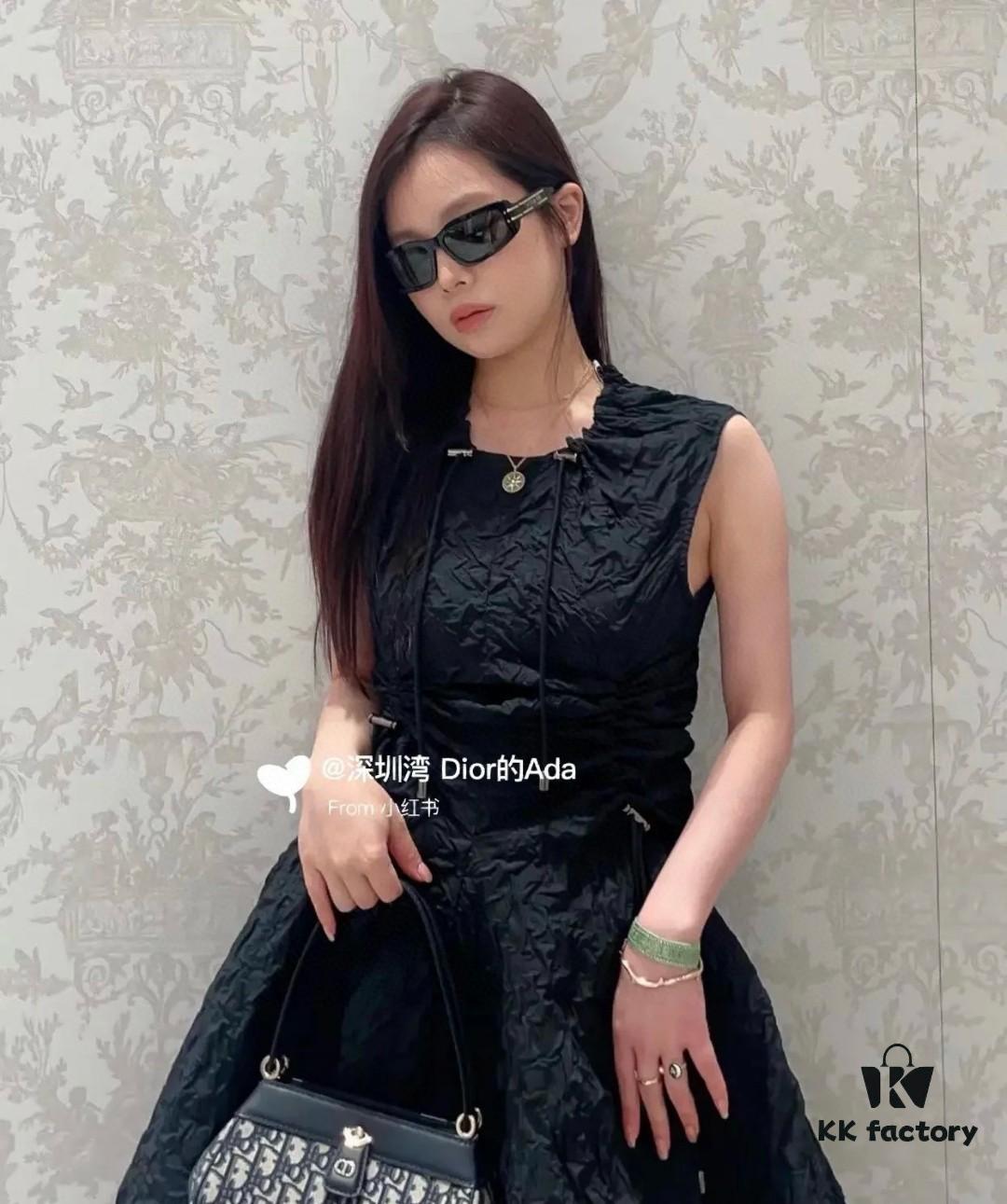 6931ff383a89a121ed54f2ec Dior 2024 New Arrival Unisex Fashion Retro Square Sunglasses Elegant and Stylish Lightweight Slim Frame Signature S9U Sun Glasses