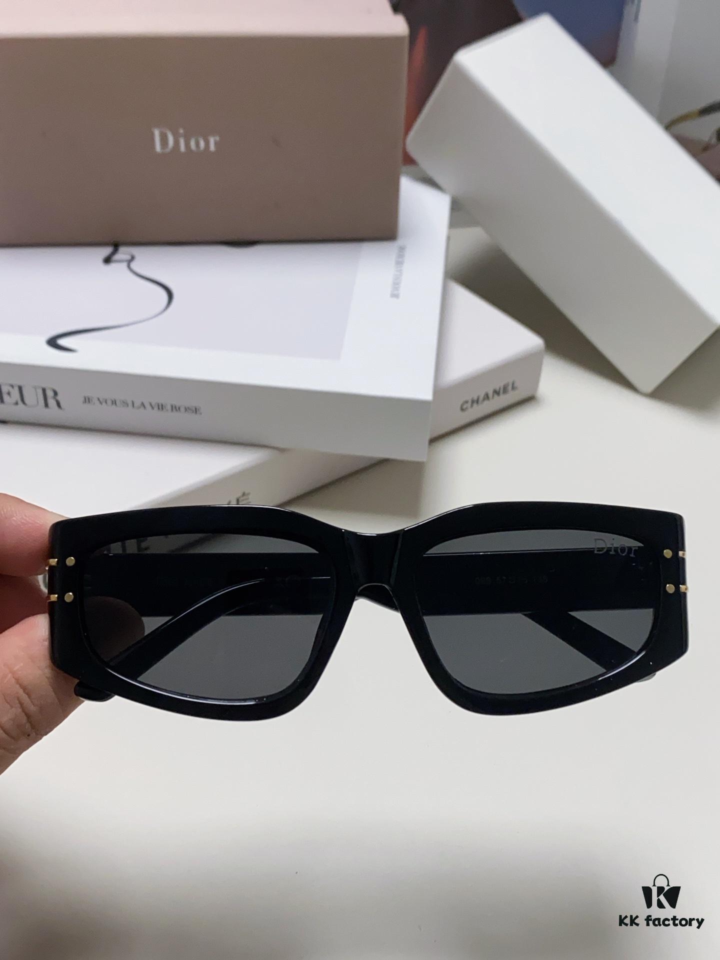 6931ff383a89a121ed54f2f1 Dior 2024 New Arrival Unisex Fashion Retro Square Sunglasses Elegant and Stylish Lightweight Slim Frame Signature S9U Sun Glasses