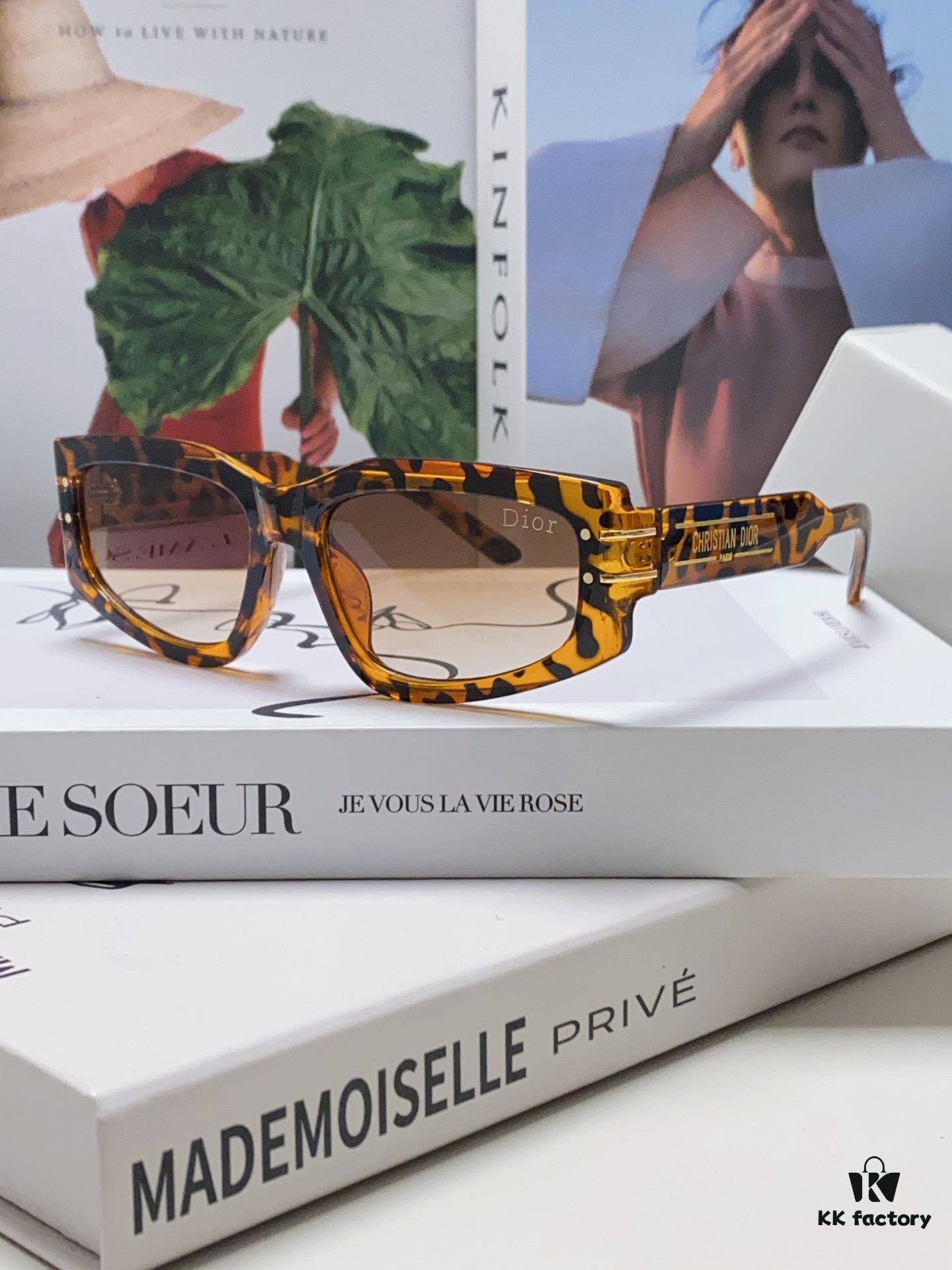 6931ff393a89a121ed54f2f8 Dior 2024 New Arrival Unisex Fashion Retro Square Sunglasses, Elegant and Versatile, Lightweight and Slim Rectangular Frame with Signature S9U Design
