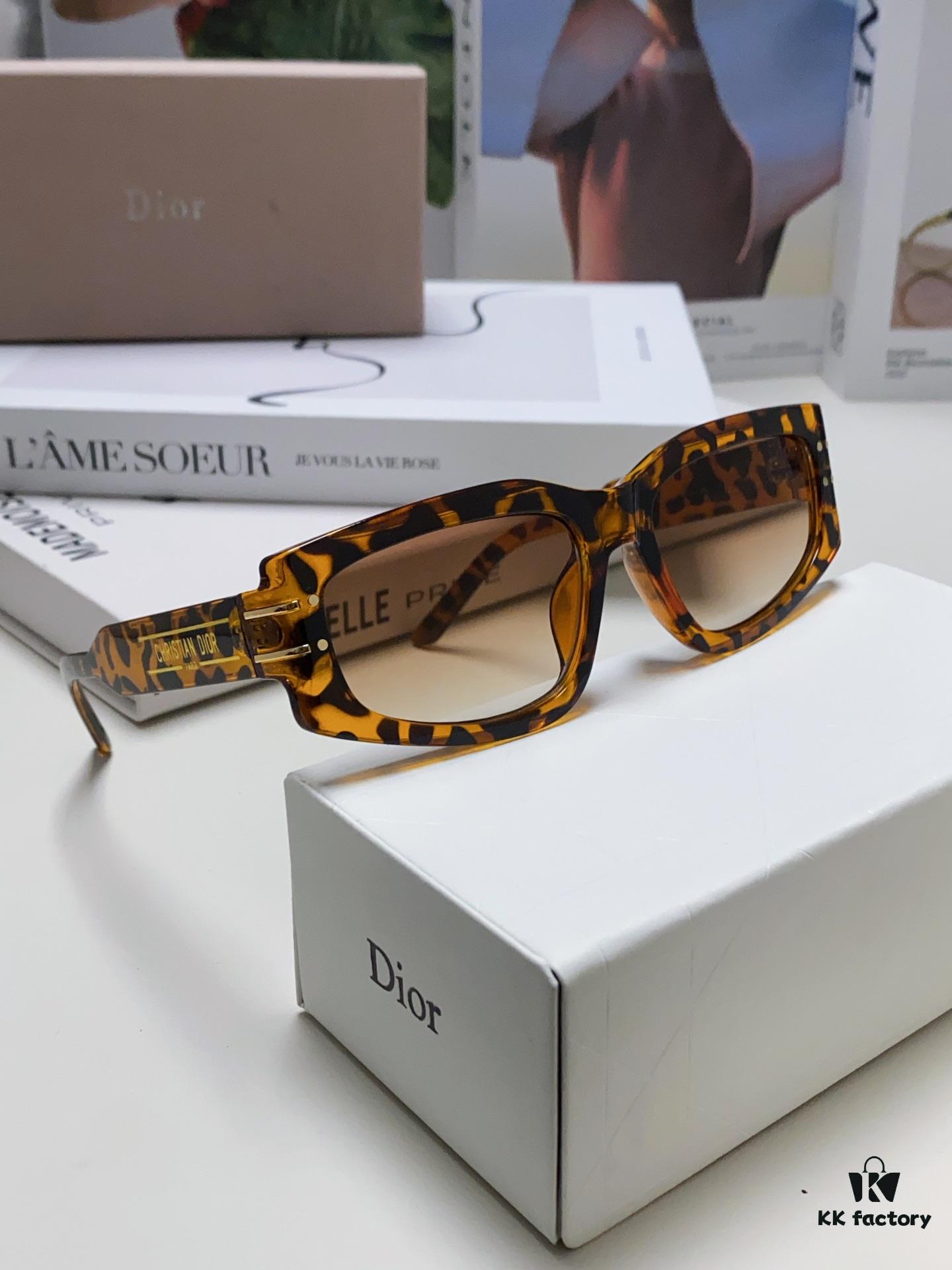 6931ff393a89a121ed54f2ff Dior 2024 New Arrival Unisex Fashion Retro Square Sunglasses, Elegant and Versatile, Lightweight and Slim Rectangular Frame with Signature S9U Design