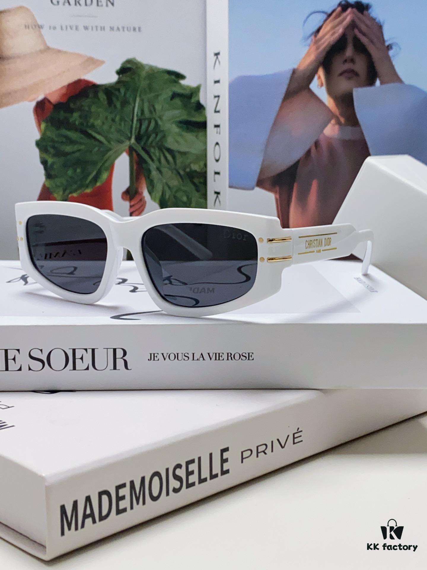 6931ff3a3a89a121ed54f301 Dior 2024 New Arrival Unisex Fashion Retro Square Sunglasses, Elegant and Lightweight with Slim Rectangular Frame, Signature S9U Eyewear