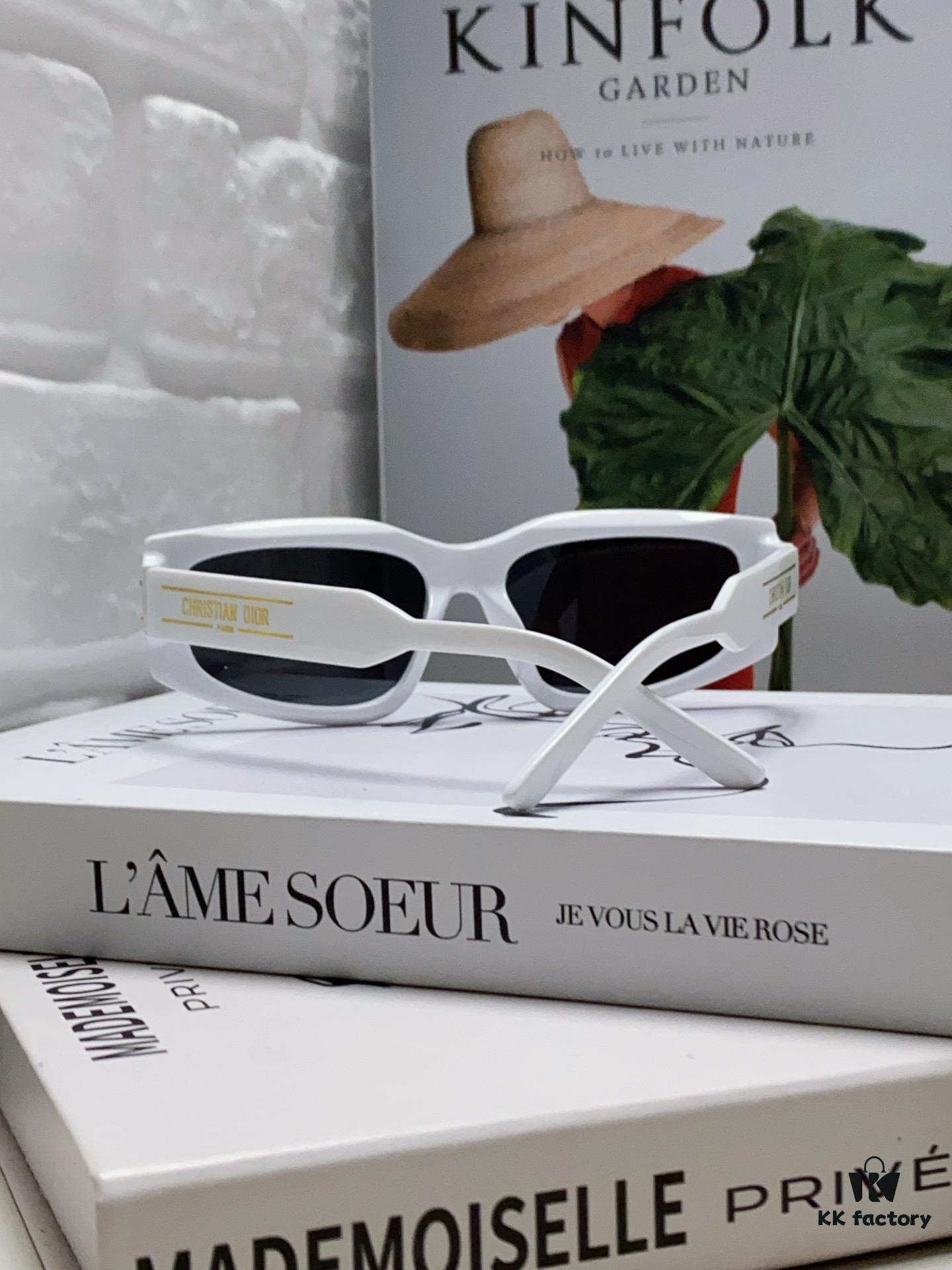 6931ff3a3a89a121ed54f303 Dior 2024 New Arrival Unisex Fashion Retro Square Sunglasses, Elegant and Lightweight with Slim Rectangular Frame, Signature S9U Eyewear