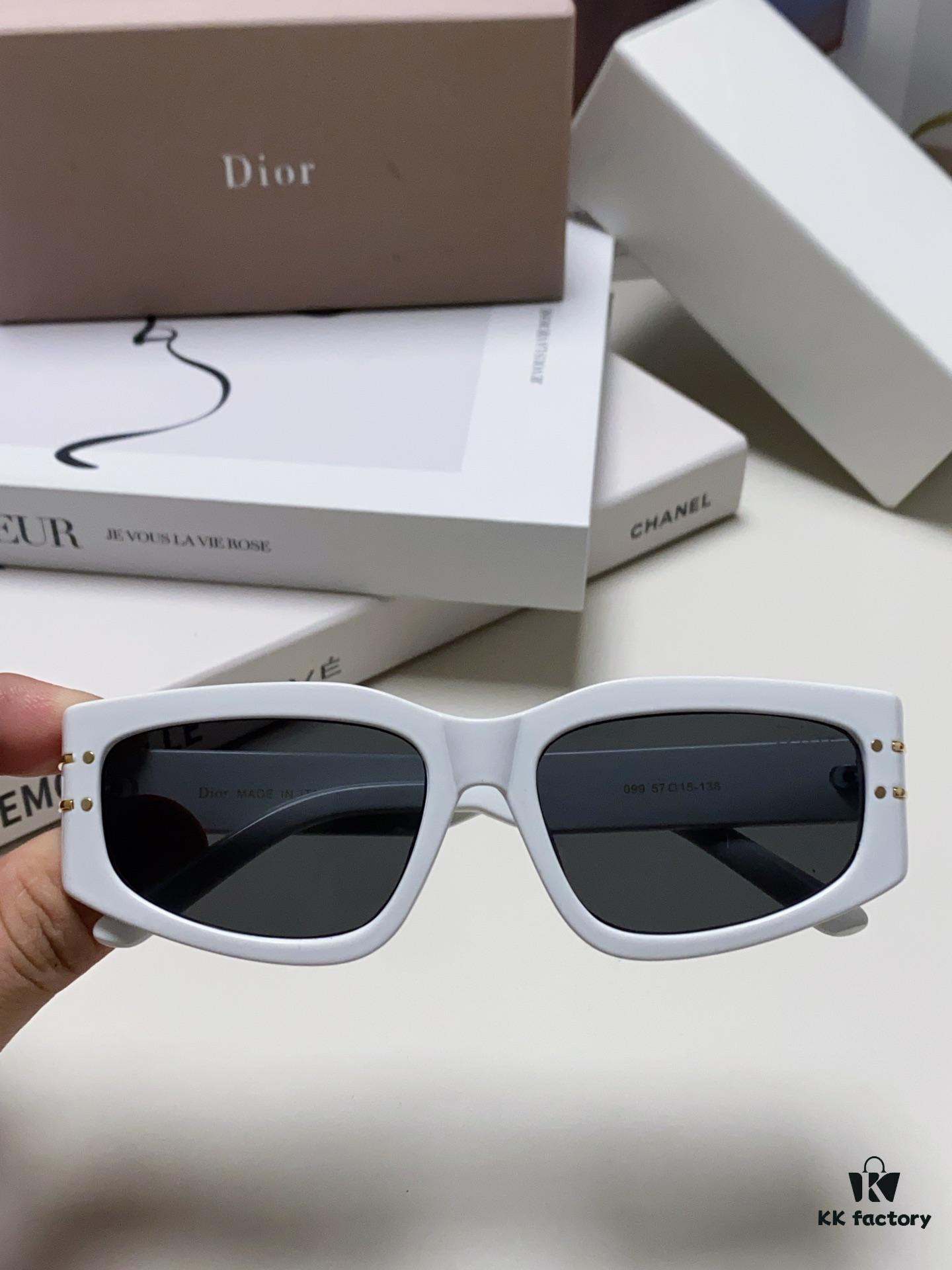 6931ff3a3a89a121ed54f304 Dior 2024 New Arrival Unisex Fashion Retro Square Sunglasses, Elegant and Lightweight with Slim Rectangular Frame, Signature S9U Eyewear