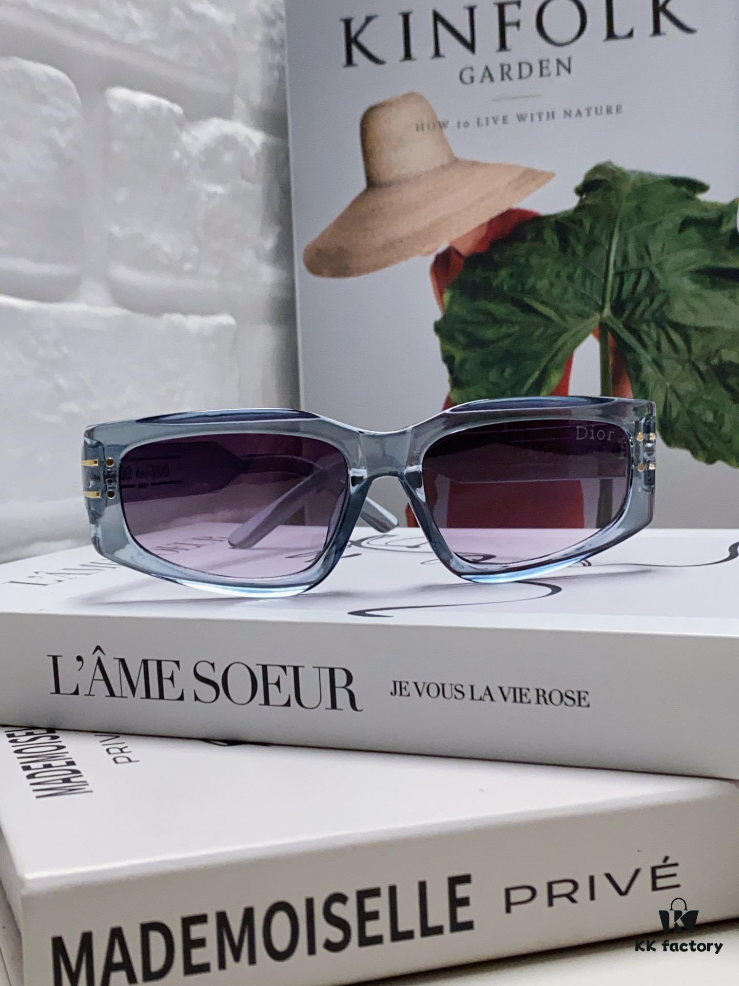 6931ff3b3a89a121ed54f30b Dior 2024 New Arrival Unisex Fashion Retro Square Sunglasses, Elegant and Lightweight with Slim Frame, Signature S9U Eyewear