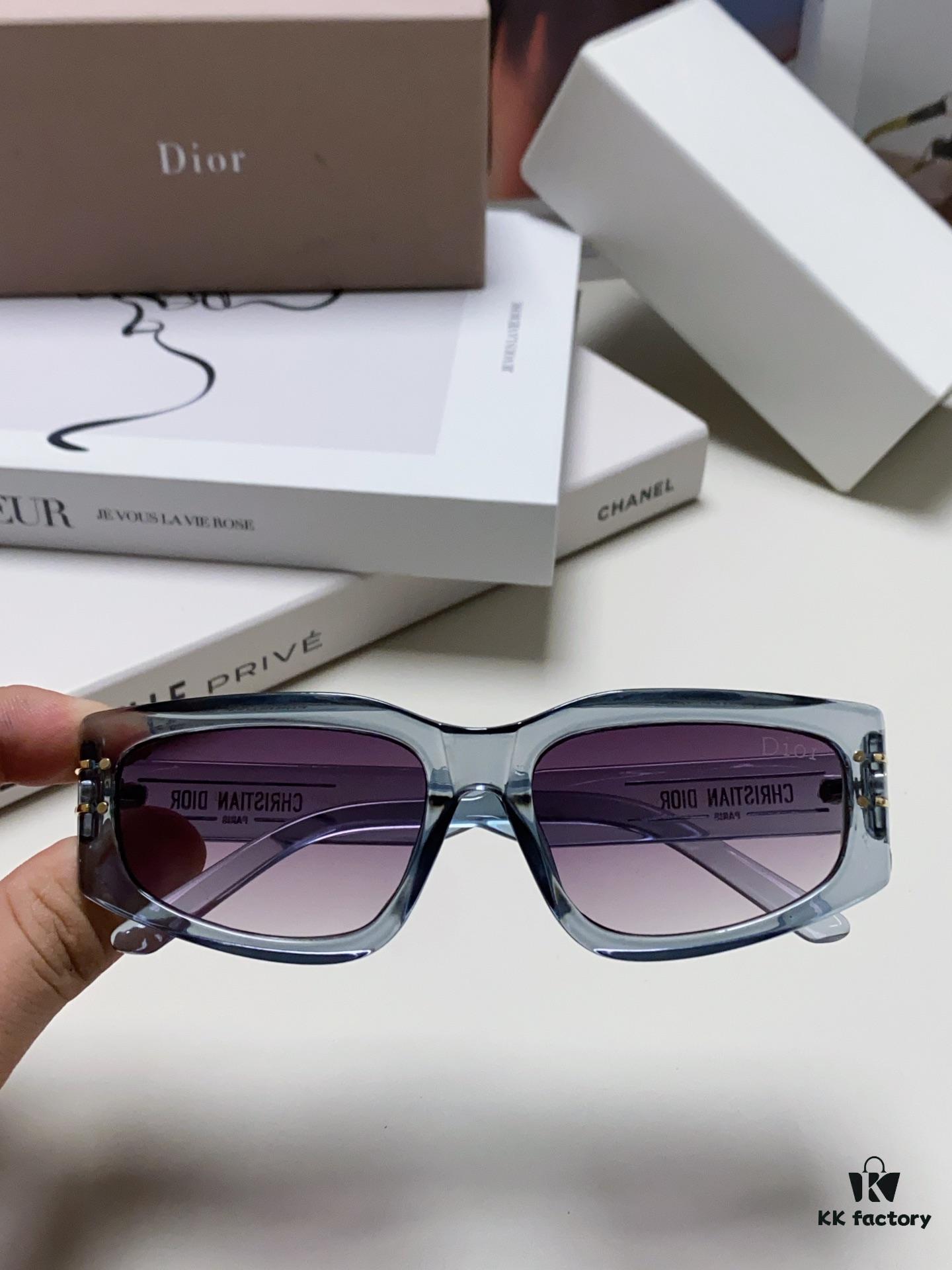 6931ff3b3a89a121ed54f30d Dior 2024 New Arrival Unisex Fashion Retro Square Sunglasses, Elegant and Lightweight with Slim Frame, Signature S9U Eyewear