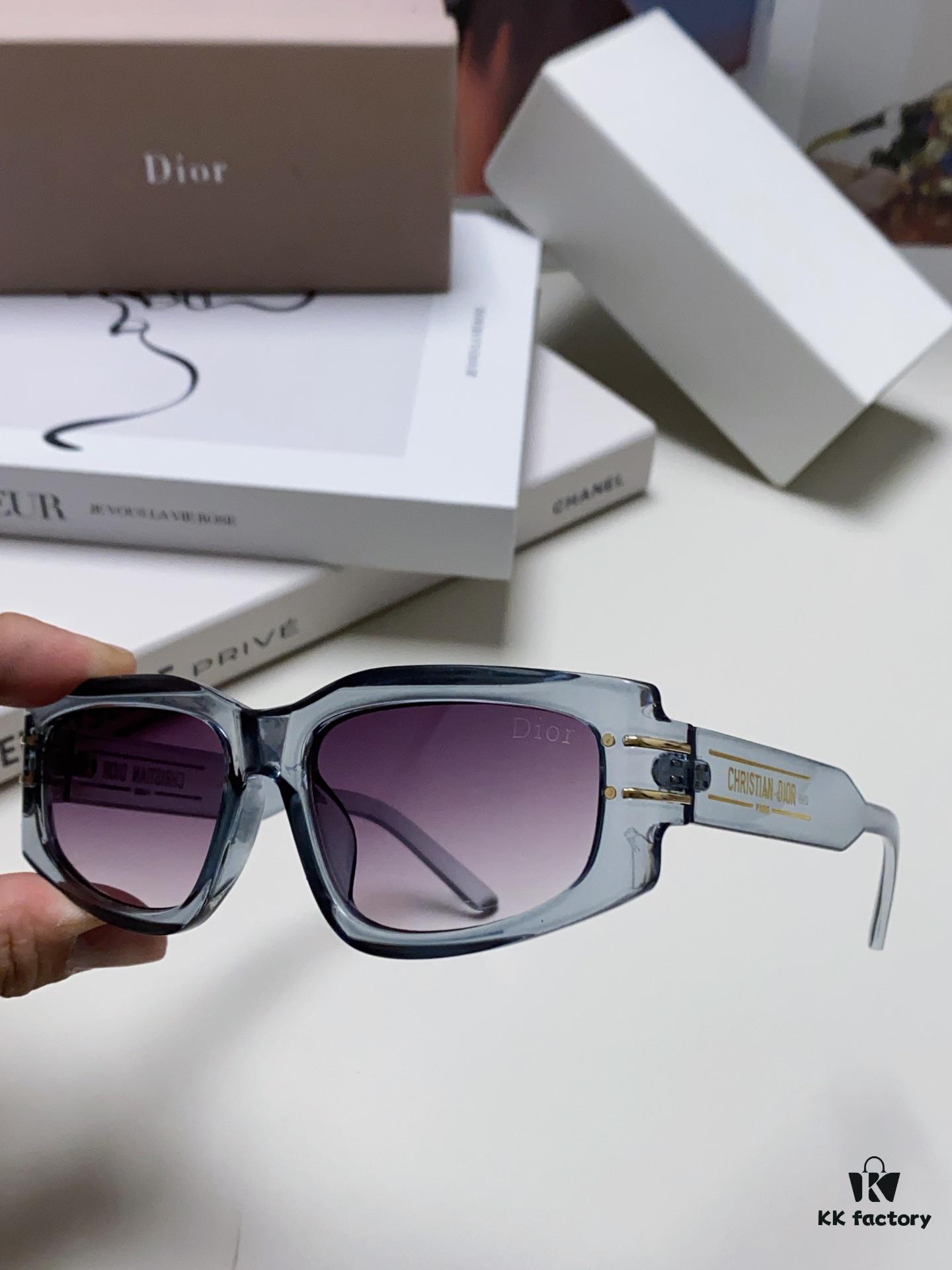 6931ff3b3a89a121ed54f30f Dior 2024 New Arrival Unisex Fashion Retro Square Sunglasses, Elegant and Lightweight with Slim Frame, Signature S9U Eyewear