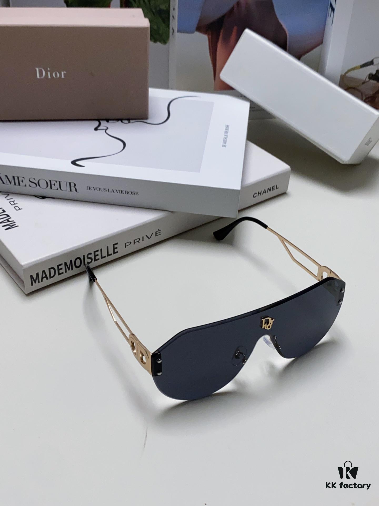 6931ff3c3a89a121ed54f31b Dior 2024 New Fashion Pilot Frameless Unisex Sunglasses, Lightweight Luxury Retro Streetwear Style Trendy Bestseller Shades