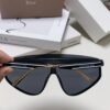 DIOR Goggles - Fashionable Integrated Oversized Sunglasses for Women, Trendy Ins-Style UV-Protective Sun Glasses, Sun Protection Cross-border Eyewear Sunglasses
