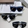 DIOR Goggles - Fashionable Integrated Oversized Sunglasses for Women, Trendy Ins-Style UV-Protective Sun Glasses, Sun Protection Cross-border Eyewear Sunglasses