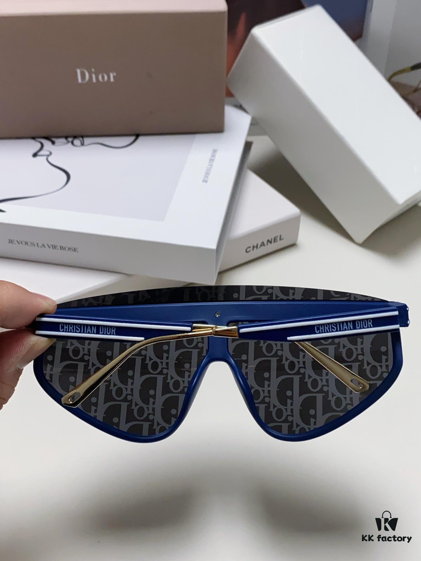 6931ff3e3a89a121ed54f338 DIOR Goggles Sunglasses Women's One-Piece Oversized Fashion Sun Glasses Trendy UV Protection Eyewear