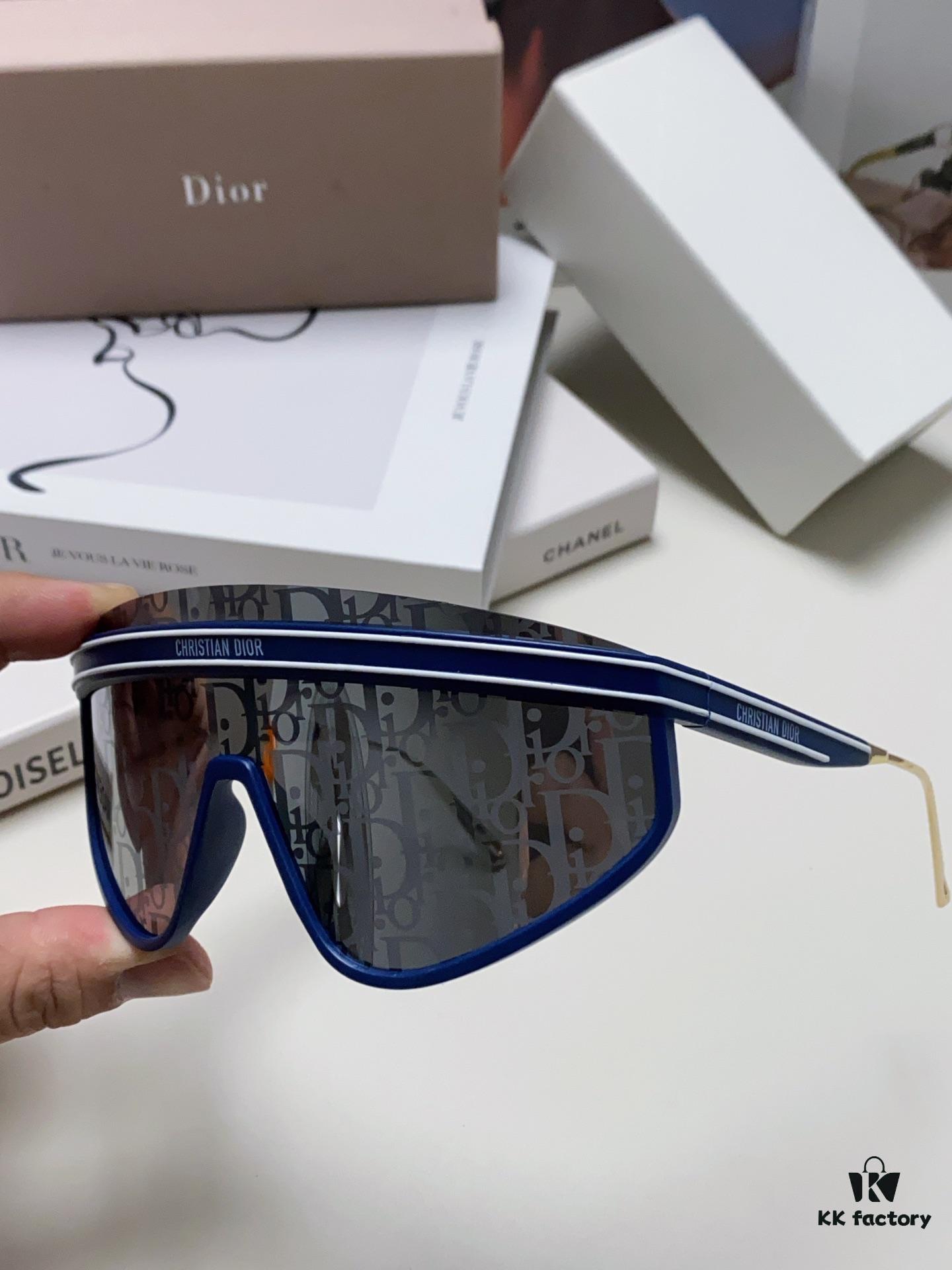 6931ff3e3a89a121ed54f339 DIOR Goggles Sunglasses Women's One-Piece Oversized Fashion Sun Glasses Trendy UV Protection Eyewear