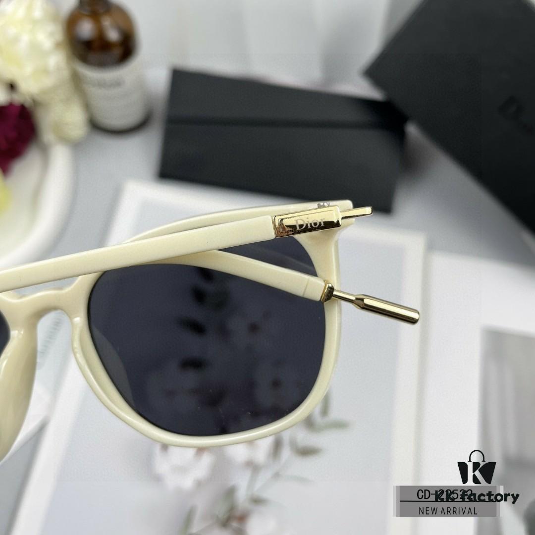 DIOR France Sunglasses Model 22522 with Polarized Resin Lenses, TR90 Lightweight Frame, Size 58-17-142