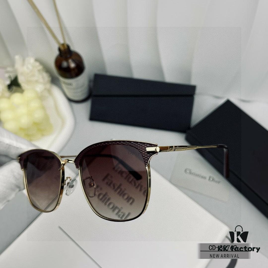 6931ff403a89a121ed54f353 DIOR France New High-Quality Lightweight Stainless Steel Polarized Sunglasses with POLAROID Resin Lenses, 100% UV Protection, Stylish and Comfortable Driving Sunglasses Model: 80762