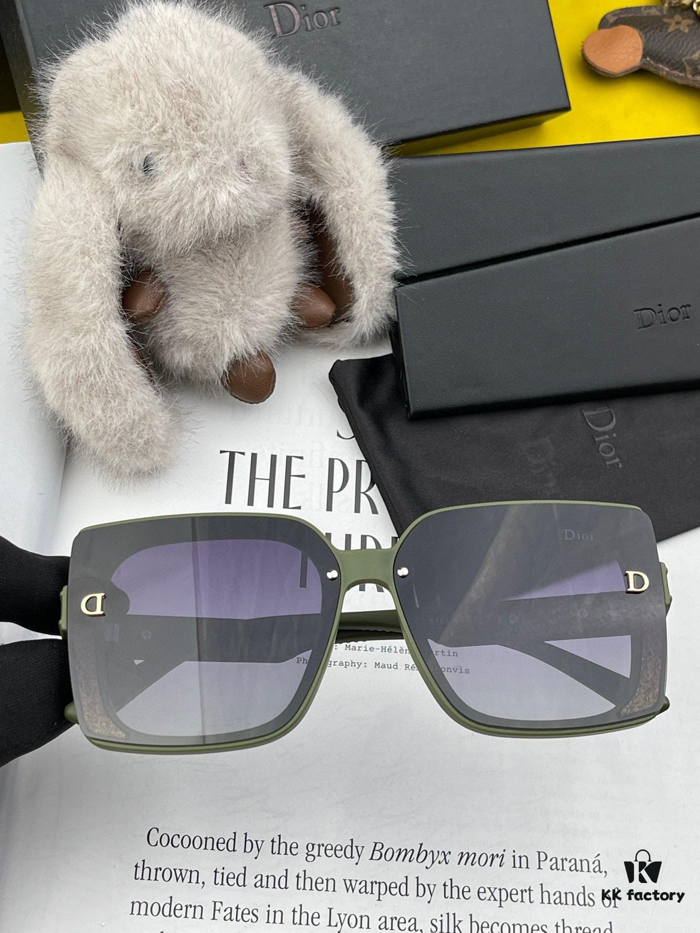 6931ff413a89a121ed54f35a 【DIOR】2024 Spring New Arrival Trendy Fashion Square Polarized Sunglasses High-Quality Comfortable Fit Influencer Popular Style Women's HD Thickened Polarized Sunglasses 🕶️ High-Quality TR Frame Model: CD1615