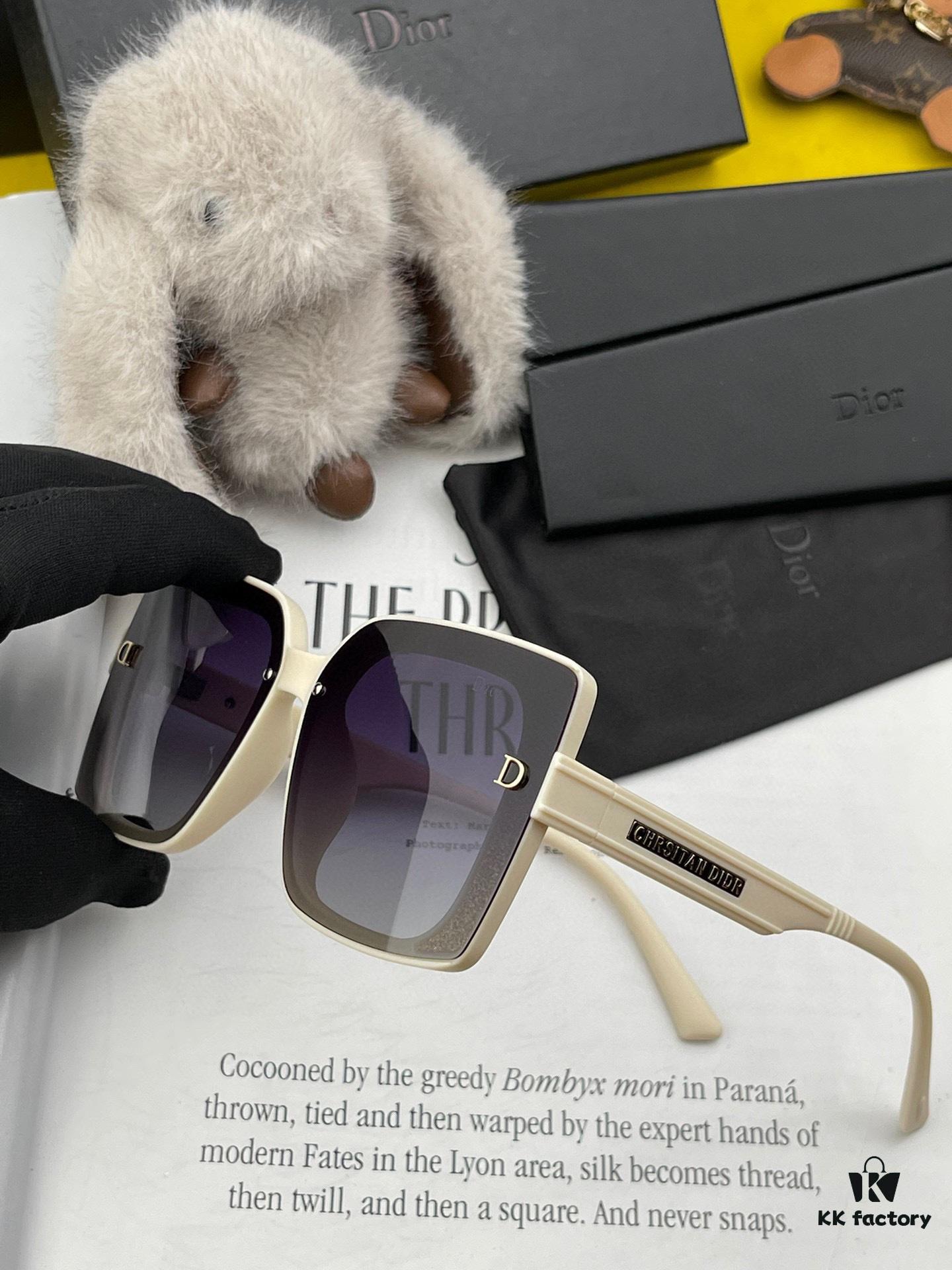 6931ff413a89a121ed54f35e 【DIOR】2024 Spring New Arrival Trendy Fashion Square Polarized Sunglasses High-Quality Comfortable Fit Influencer Popular Style Women's HD Thickened Polarized Sunglasses 🕶️ High-Quality TR Frame Model: CD1615