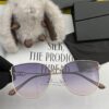 6931ff463a89a121ed54f3a2 DIOR Volcano Umbrella Fashion Round Frame Sunglasses Lens Top Luxury High Quality Women's Driving Sunglasses Model: CD4311