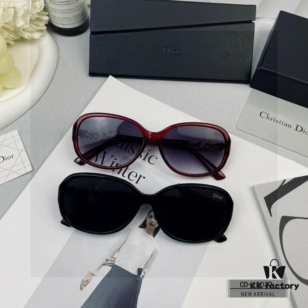 6931ff4c3a89a121ed54f3f2 DIOR France Sunglasses Model 15032 with Polarized HD Resin Lenses, Lightweight PC Frame, Size 58-17-142