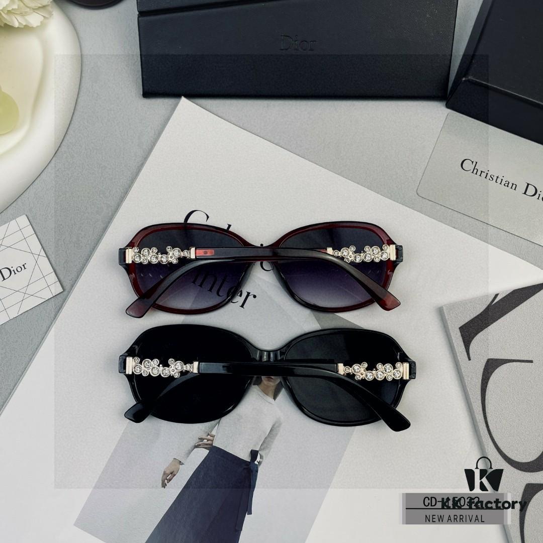 6931ff4c3a89a121ed54f3f3 DIOR France Sunglasses Model 15032 with Polarized HD Resin Lenses, Lightweight PC Frame, Size 58-17-142