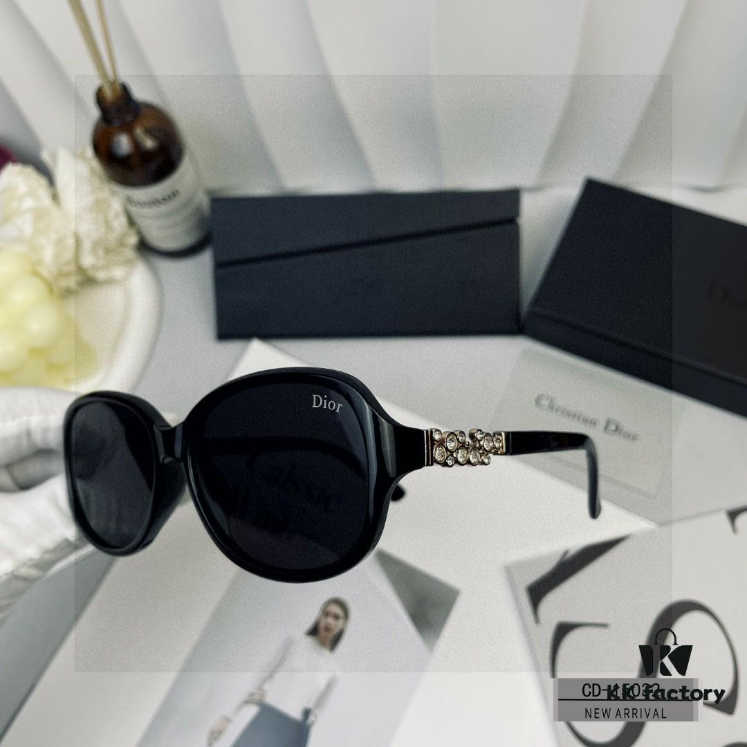 6931ff4c3a89a121ed54f3f4 DIOR France Sunglasses Model 15032 with Polarized HD Resin Lenses, Lightweight PC Frame, Size 58-17-142