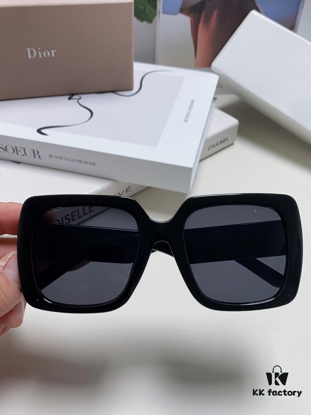 6931ff503a89a121ed54f423 Dior 2024 New Arrival High-Beauty Oversized Sunglasses, Flattering Face-Slimming Sun Protection Glasses, Influencer Favorite