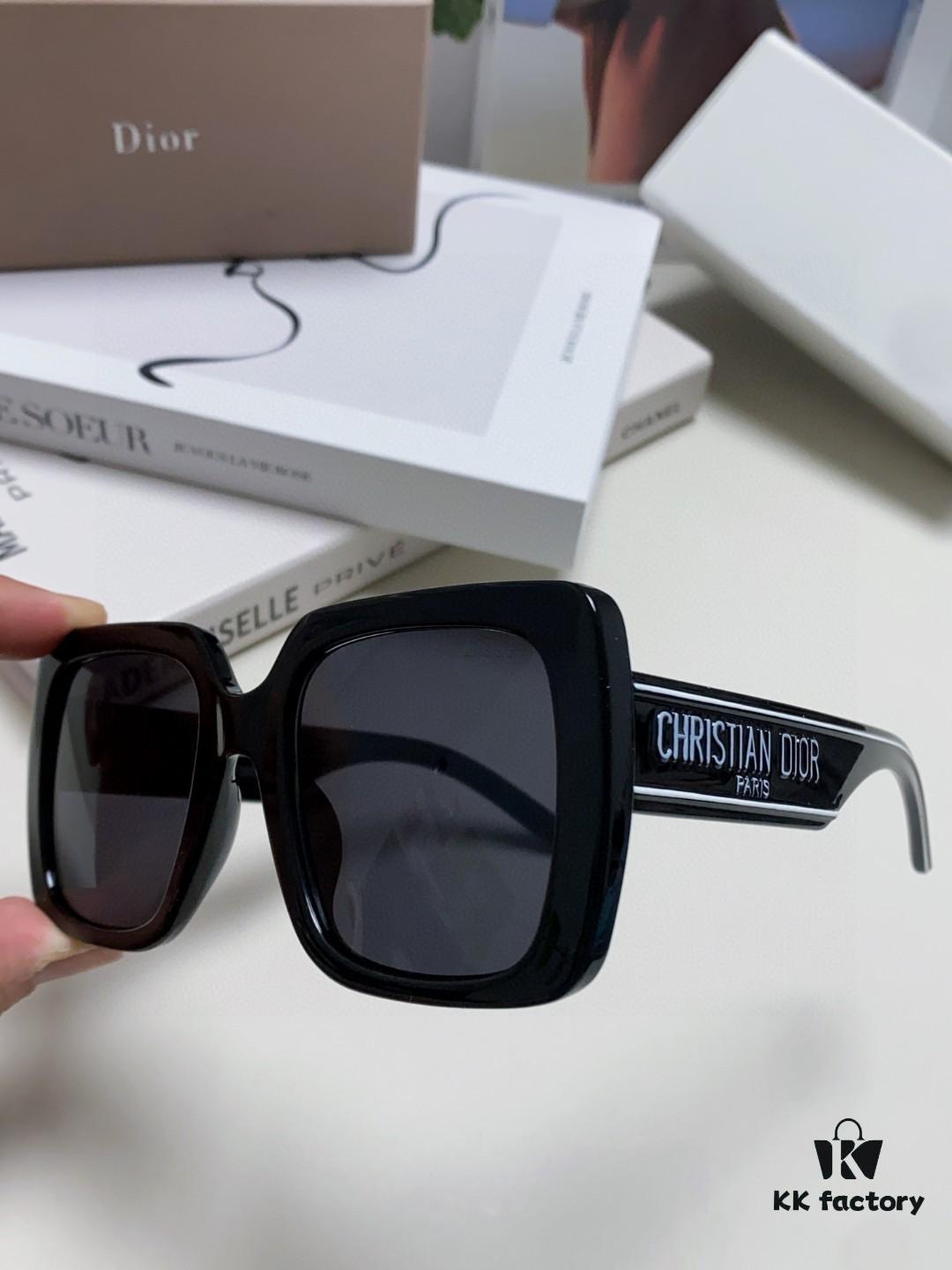 6931ff503a89a121ed54f425 Dior 2024 New Arrival High-Beauty Oversized Sunglasses, Flattering Face-Slimming Sun Protection Glasses, Influencer Favorite