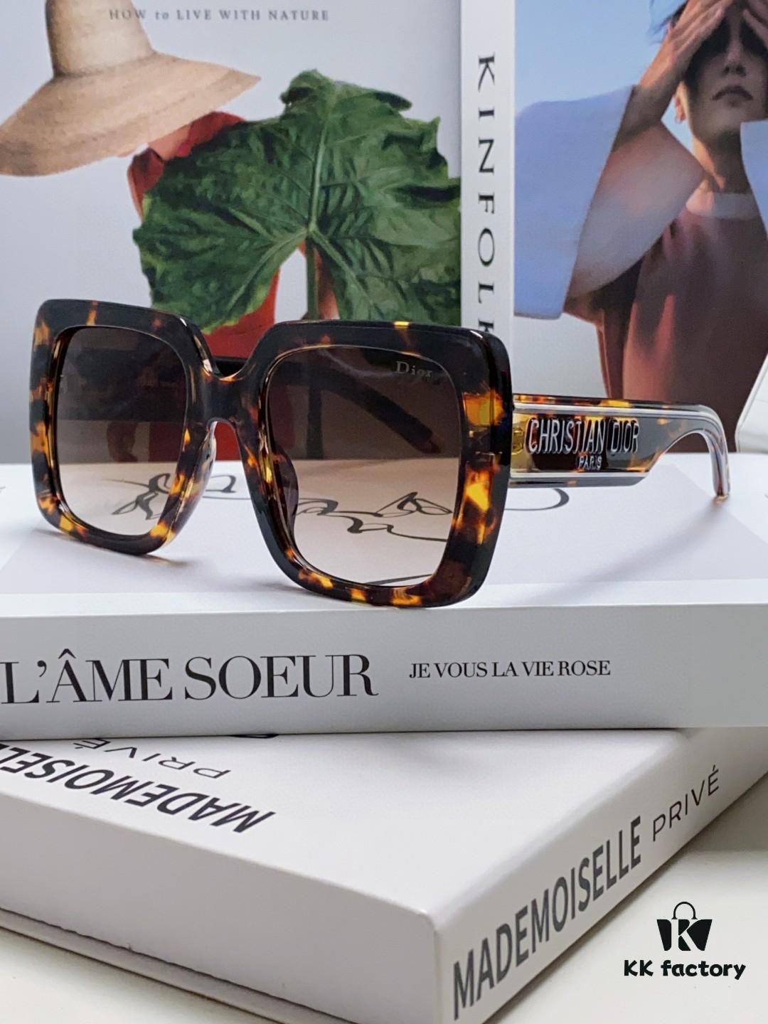 6931ff513a89a121ed54f42b Dior 2024 New Arrival High-Beauty Oversized Sunglasses, Flattering Face-Slimming Sun Protection Glasses, Influencer Favorite