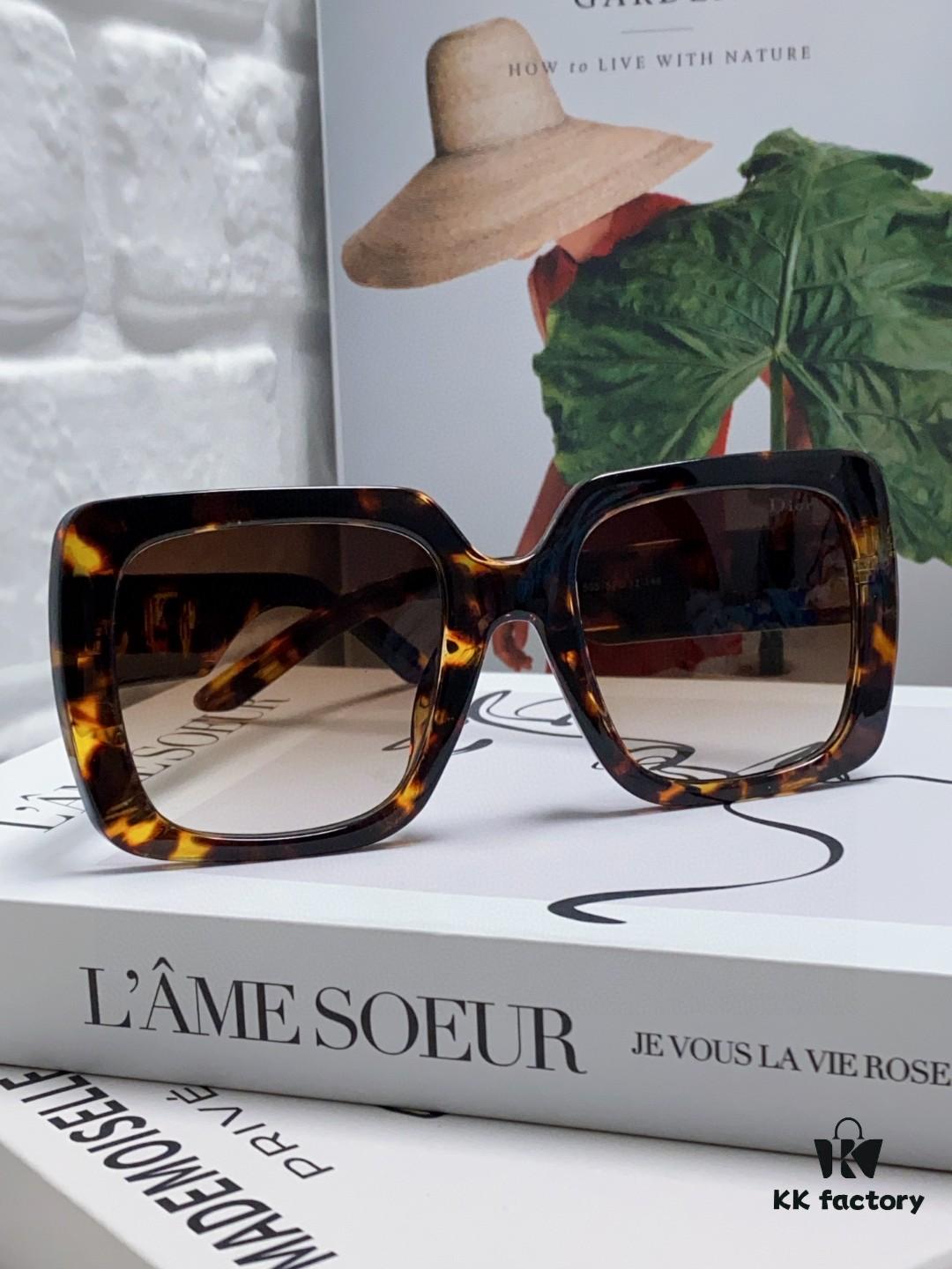 6931ff513a89a121ed54f42c Dior 2024 New Arrival High-Beauty Oversized Sunglasses, Flattering Face-Slimming Sun Protection Glasses, Influencer Favorite