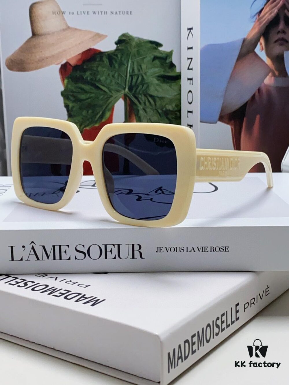 6931ff513a89a121ed54f435 Dior 2024 New Arrival High-Beauty Oversized Sunglasses for Face Slimming, Trendy Sun Protection Glasses