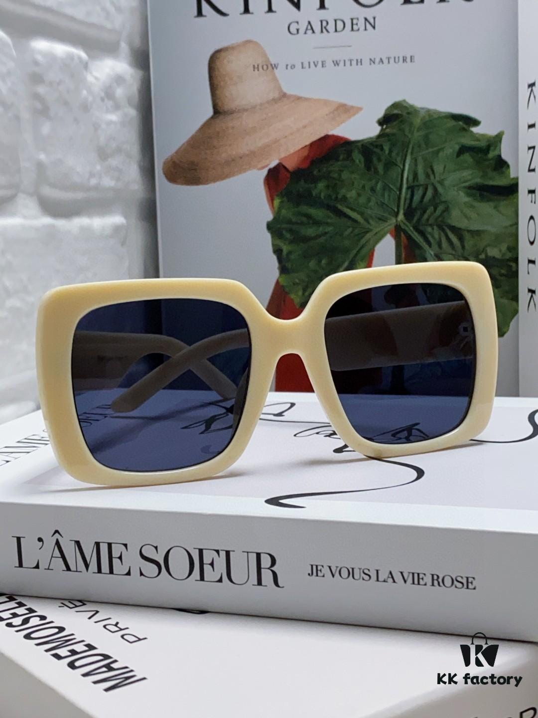 6931ff513a89a121ed54f436 Dior 2024 New Arrival High-Beauty Oversized Sunglasses for Face Slimming, Trendy Sun Protection Glasses
