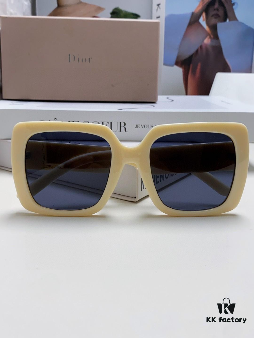 6931ff523a89a121ed54f43b Dior 2024 New Arrival High-Beauty Oversized Sunglasses for Face Slimming, Trendy Sun Protection Glasses