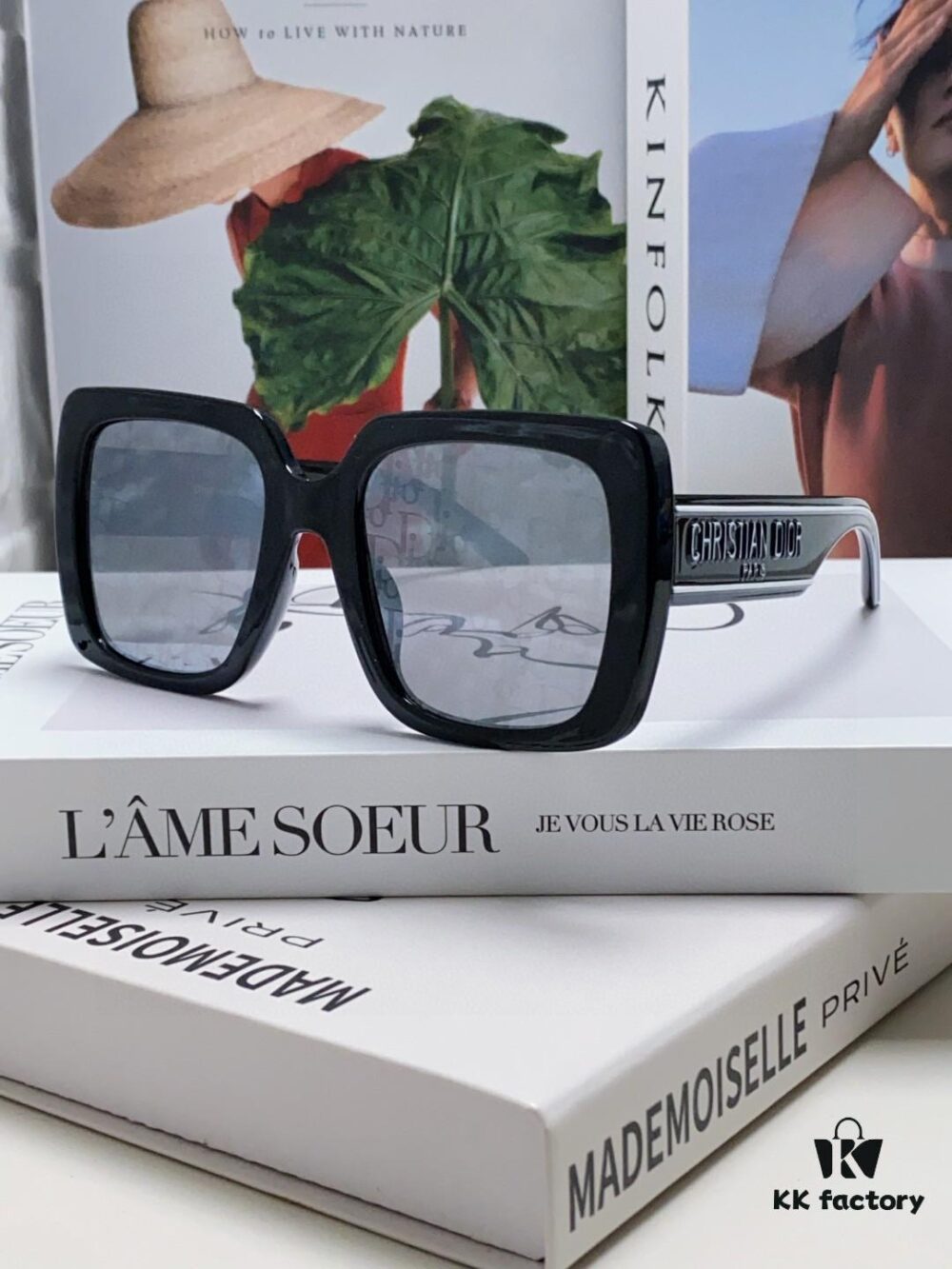 6931ff523a89a121ed54f43f Dior 2024 New Arrival High-Beauty Oversized Sunglasses for Face Slimming, Trendy Sun Protection Glasses