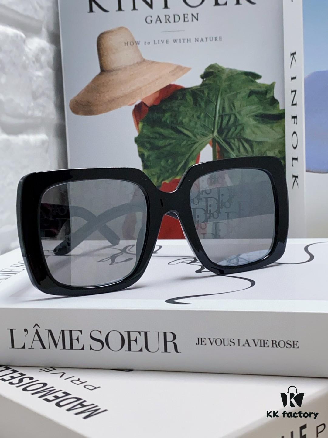 6931ff523a89a121ed54f440 Dior 2024 New Arrival High-Beauty Oversized Sunglasses for Face Slimming, Trendy Sun Protection Glasses