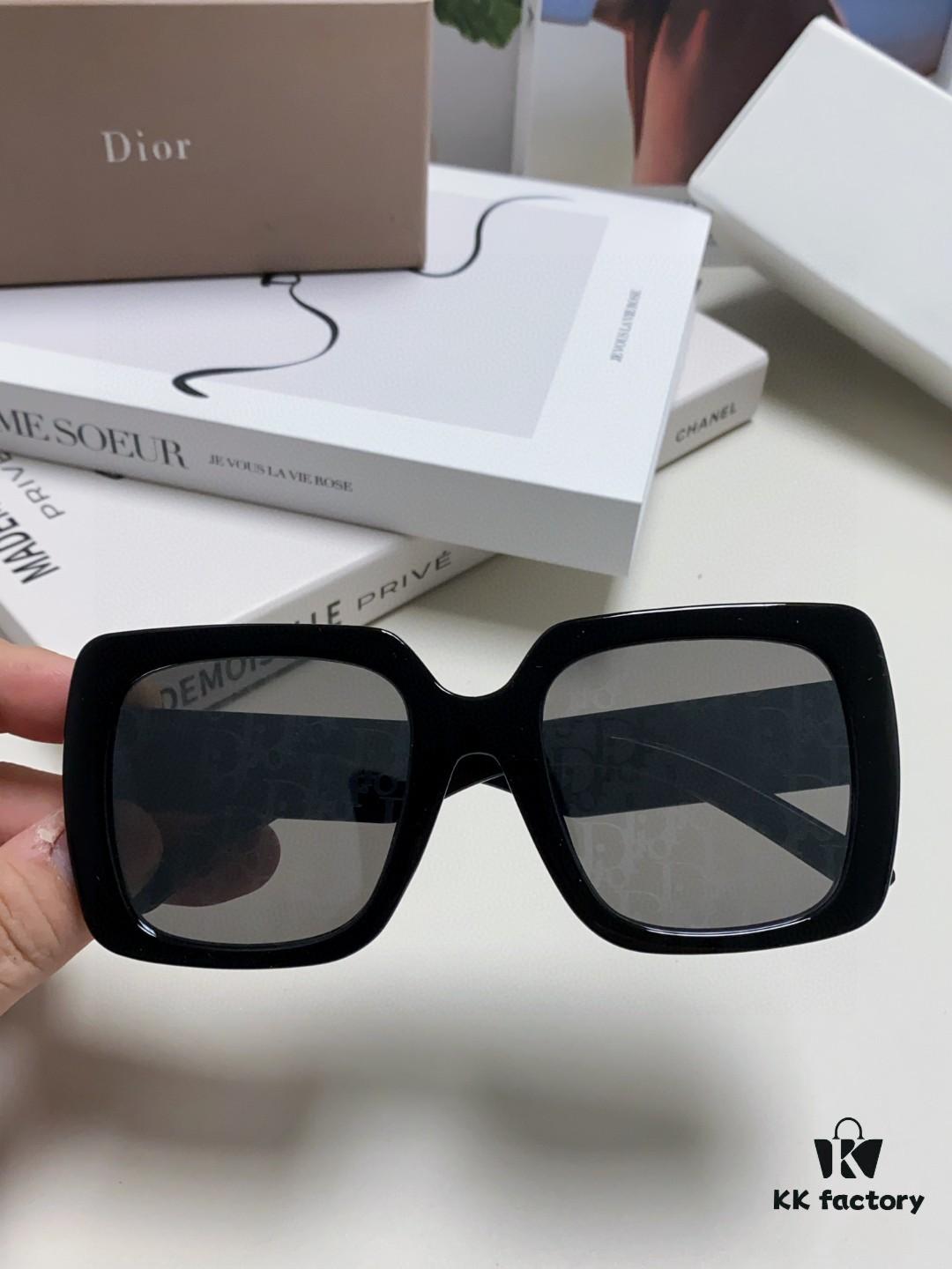 6931ff523a89a121ed54f442 Dior 2024 New Arrival High-Beauty Oversized Sunglasses for Face Slimming, Trendy Sun Protection Glasses