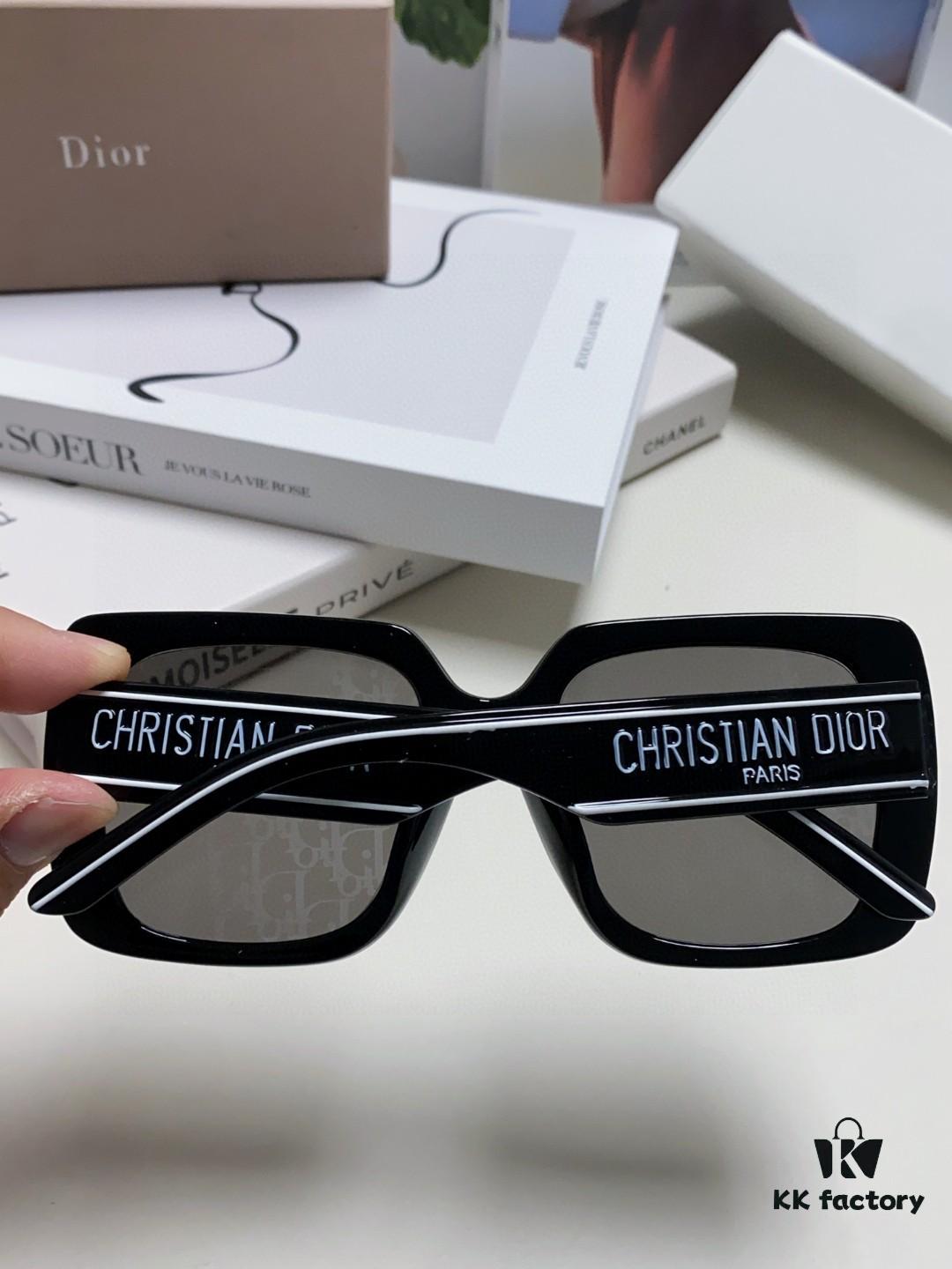 6931ff523a89a121ed54f443 Dior 2024 New Arrival High-Beauty Oversized Sunglasses for Face Slimming, Trendy Sun Protection Glasses