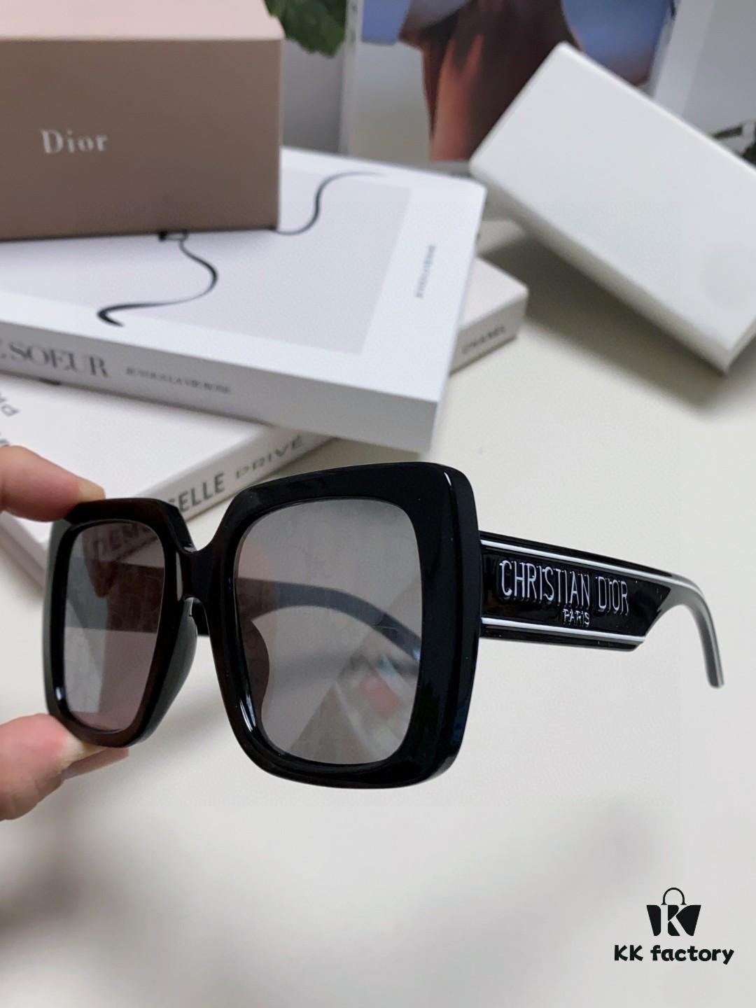 6931ff523a89a121ed54f444 Dior 2024 New Arrival High-Beauty Oversized Sunglasses for Face Slimming, Trendy Sun Protection Glasses