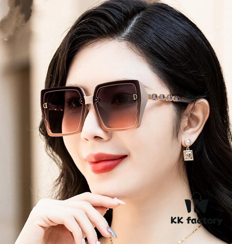 6931ff543a89a121ed54f45c DIOR 2024 Spring New Arrival Original Shipment, Internet-Famous Super Hot Selling Blue Classic Luxury Frame Sunglasses